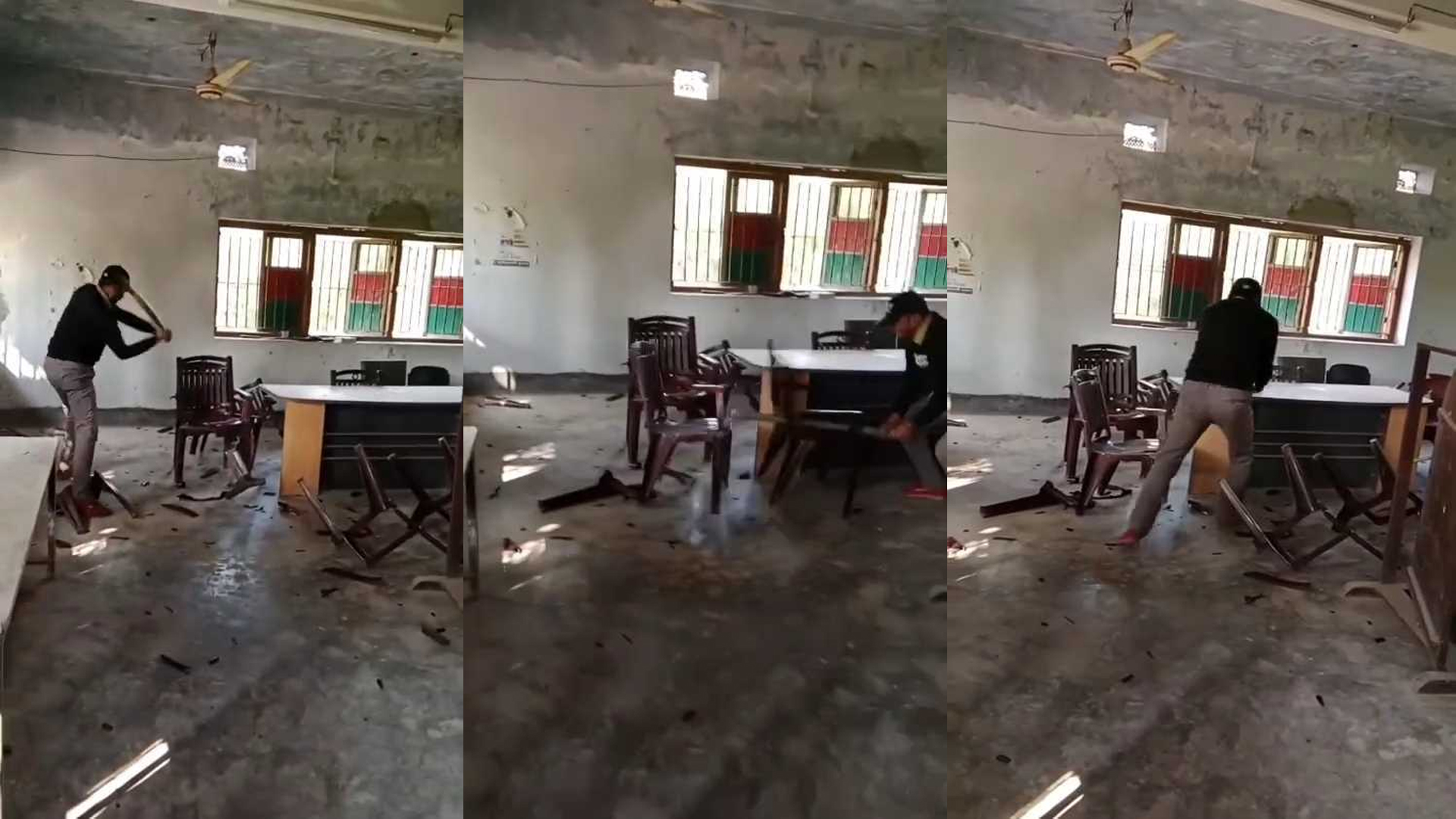 সরকারি সোহরাওয়ার্দী কলেজের অফিস কক্ষ ভাঙচুর, ভিডিও ভাইরাল