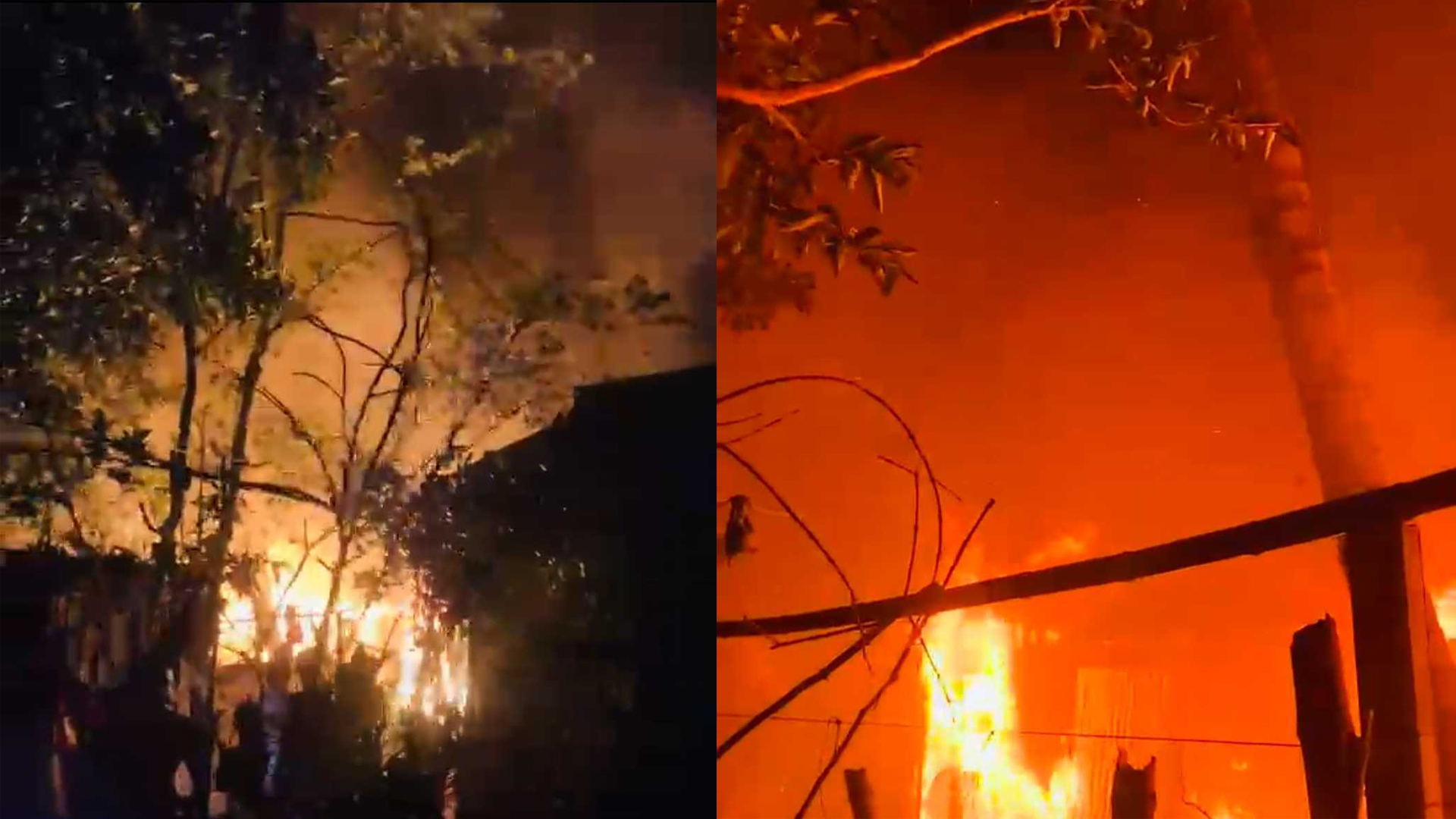 ভৈরবে নিহত শিশু তানভীরের নানার বাড়িতে দুর্বৃত্তদের আগুন