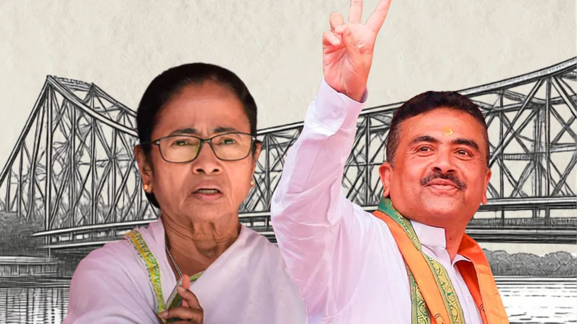 পশ্চিমবঙ্গ: ১৫০ আসনে এগিয়ে বিজেপি, জরুরি বার্তা মমতার (ভিডিও)