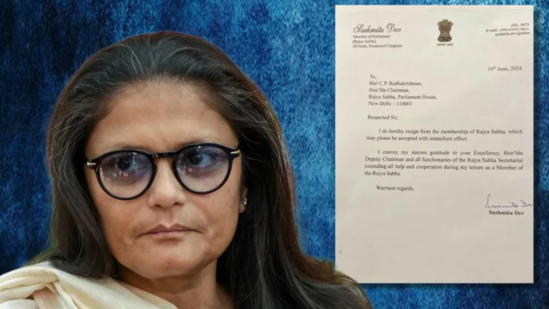 পশ্চিমবঙ্গে তৃণমূল কংগ্রেসের আরও এক এমপির পদত্যাগ