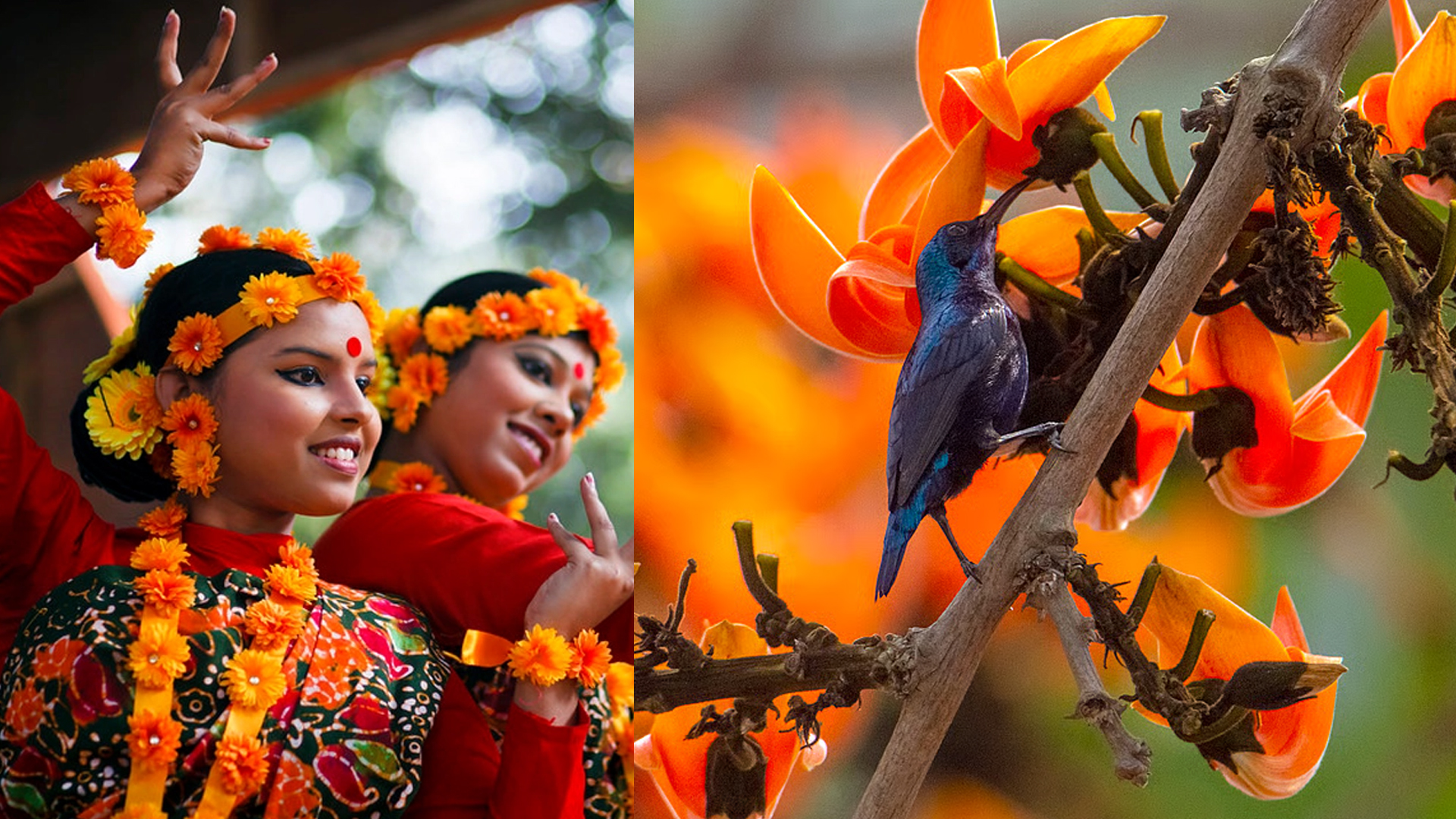 বসন্তের প্রথম দিন আজ