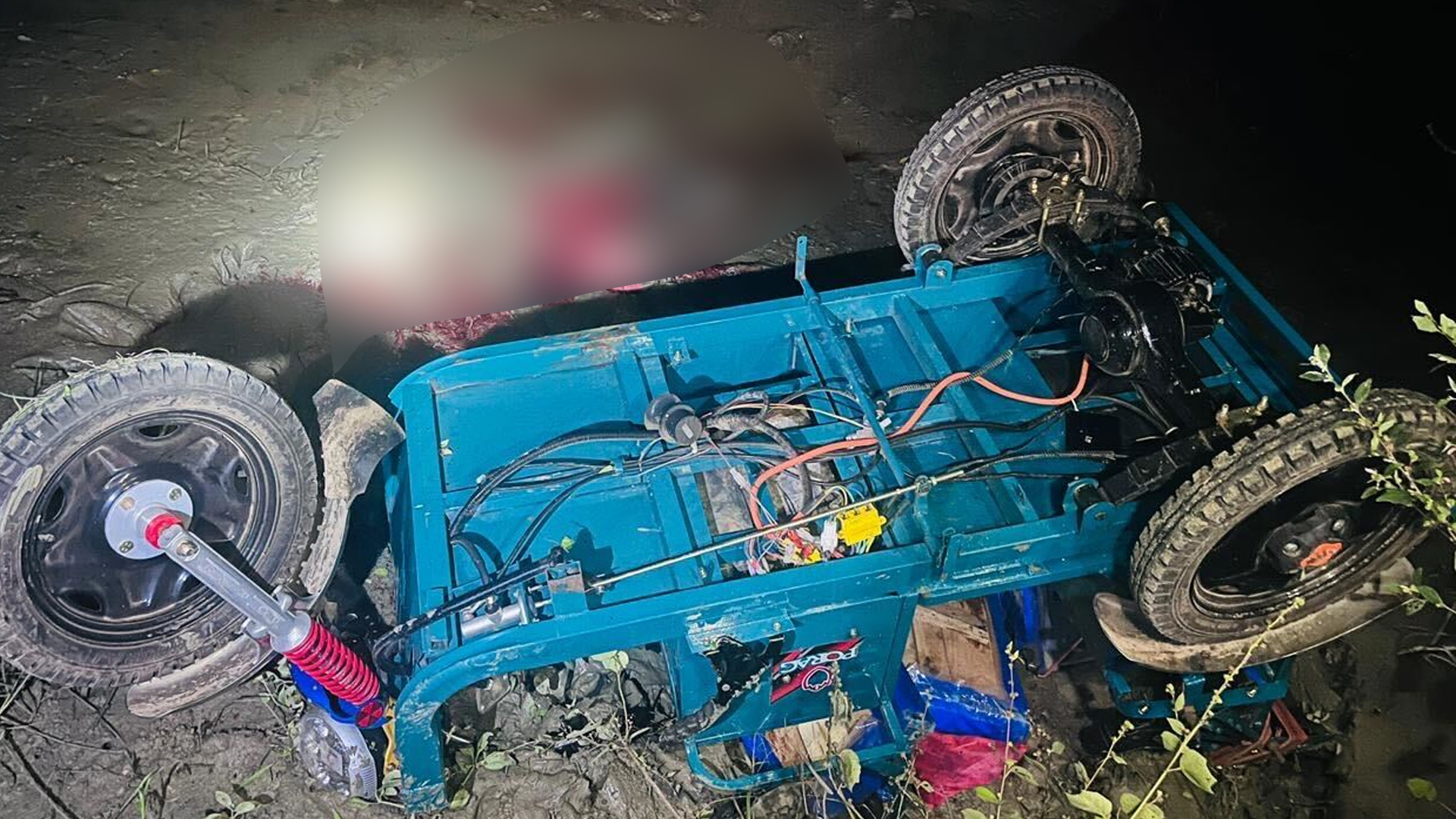 অটোরিকশার পাশেই পড়ে ছিল চালকের গলা কাটা মরদেহ