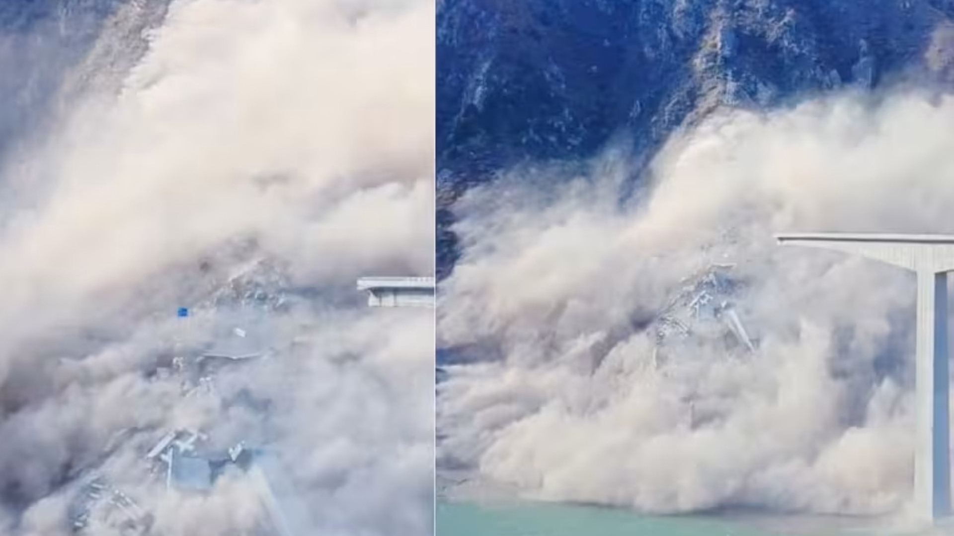 চীনে নবনির্মিত সেতু ধসে পড়ল যেভাবে (ভিডিও)