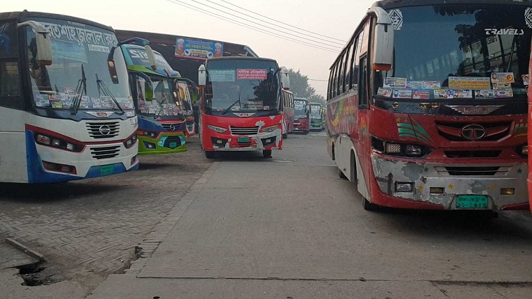 রাজশাহীতে পরিবহন ধর্মঘট