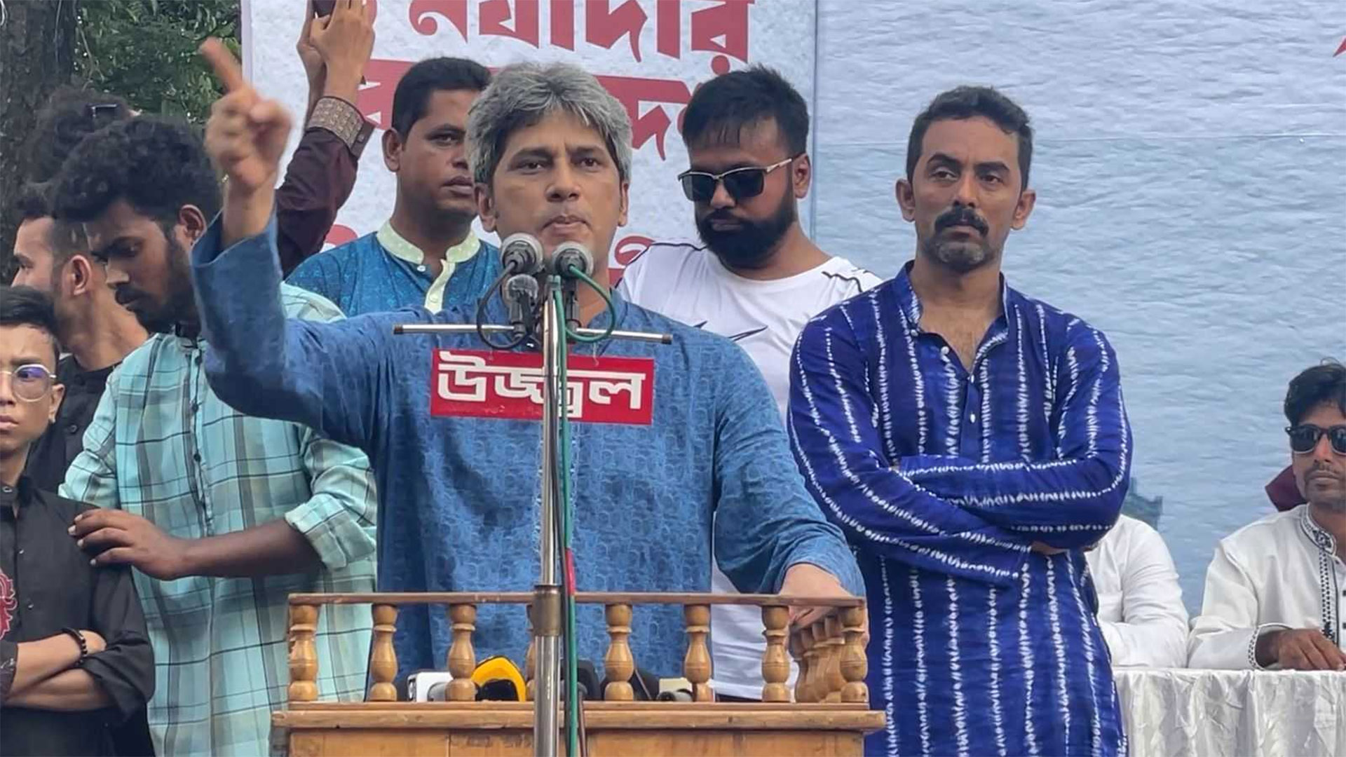 বিদেশি অপশক্তি এখনও দেশকে অশান্ত করার ষড়যন্ত্র করছে: জোনায়েদ সাকি