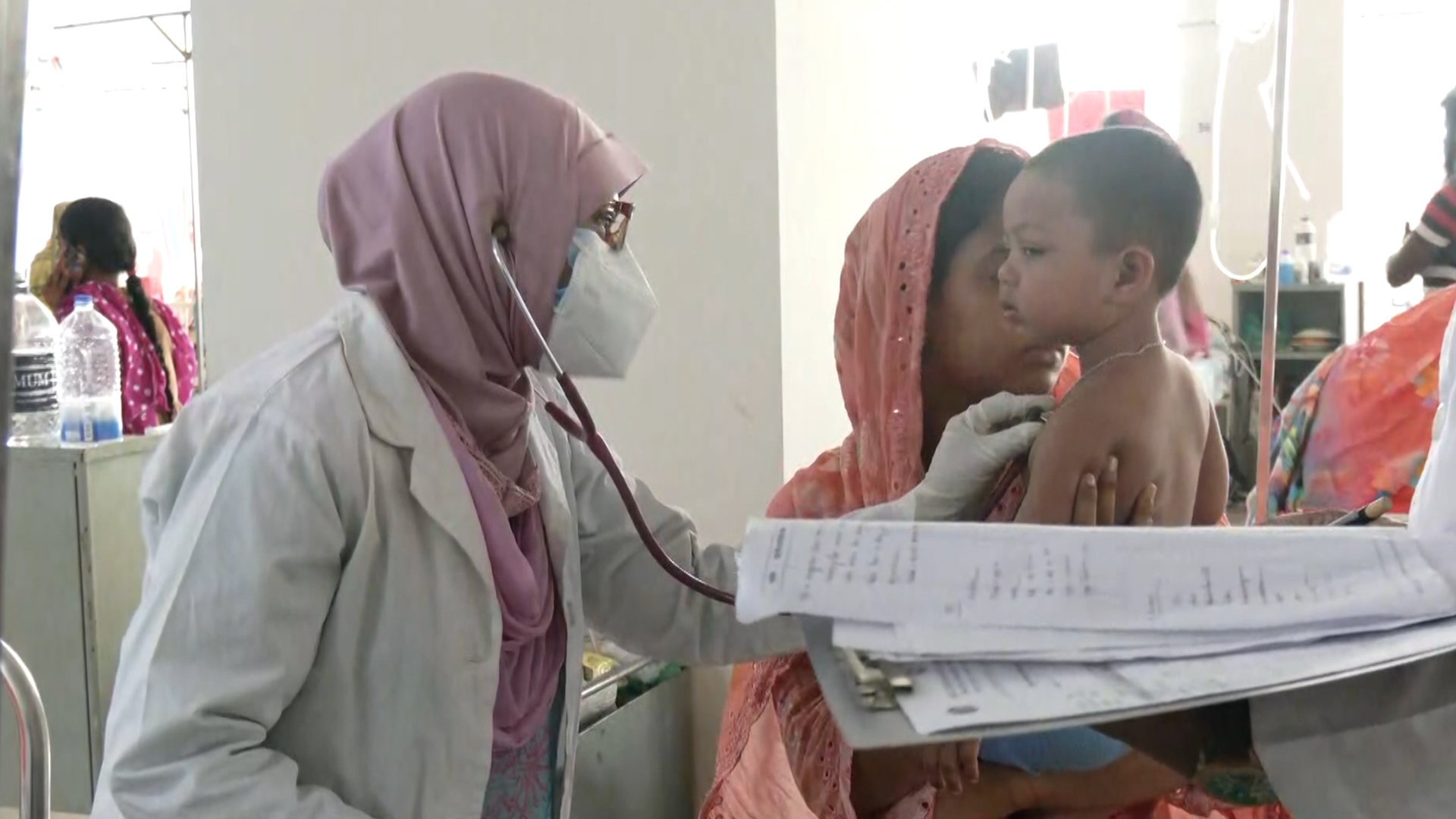 টিকা নেয়া শিশুরাও হামে আক্রান্ত