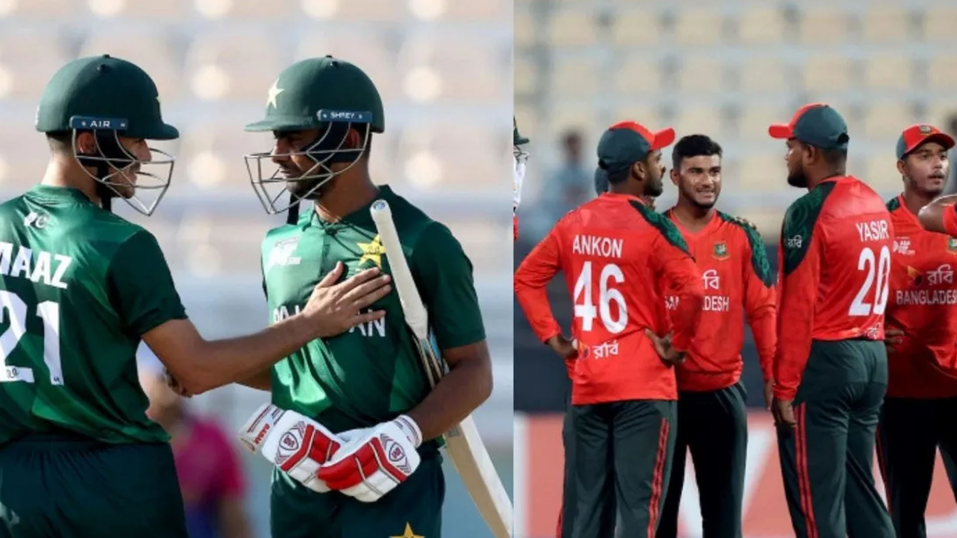 ফাইনালে পাকিস্তানকে অল্প রানেই আটকে রাখলো বাংলাদেশ