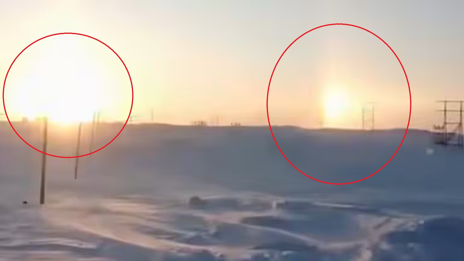 রাশিয়ায় দেখা গেল ‘দুটি সূর্য’!