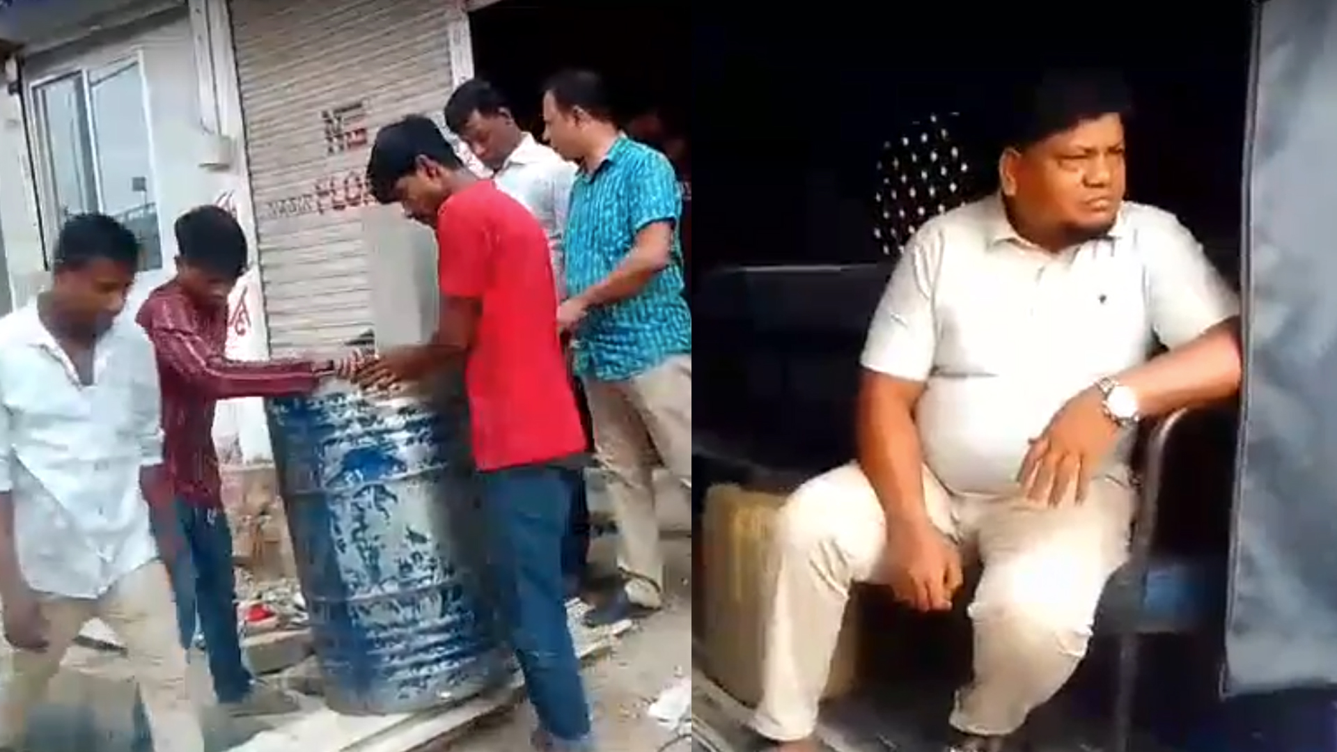 কুড়িল বিশ্বরোড থেকে ৪৫০ লিটার জ্বালানি তেল উদ্ধার, আটক ১