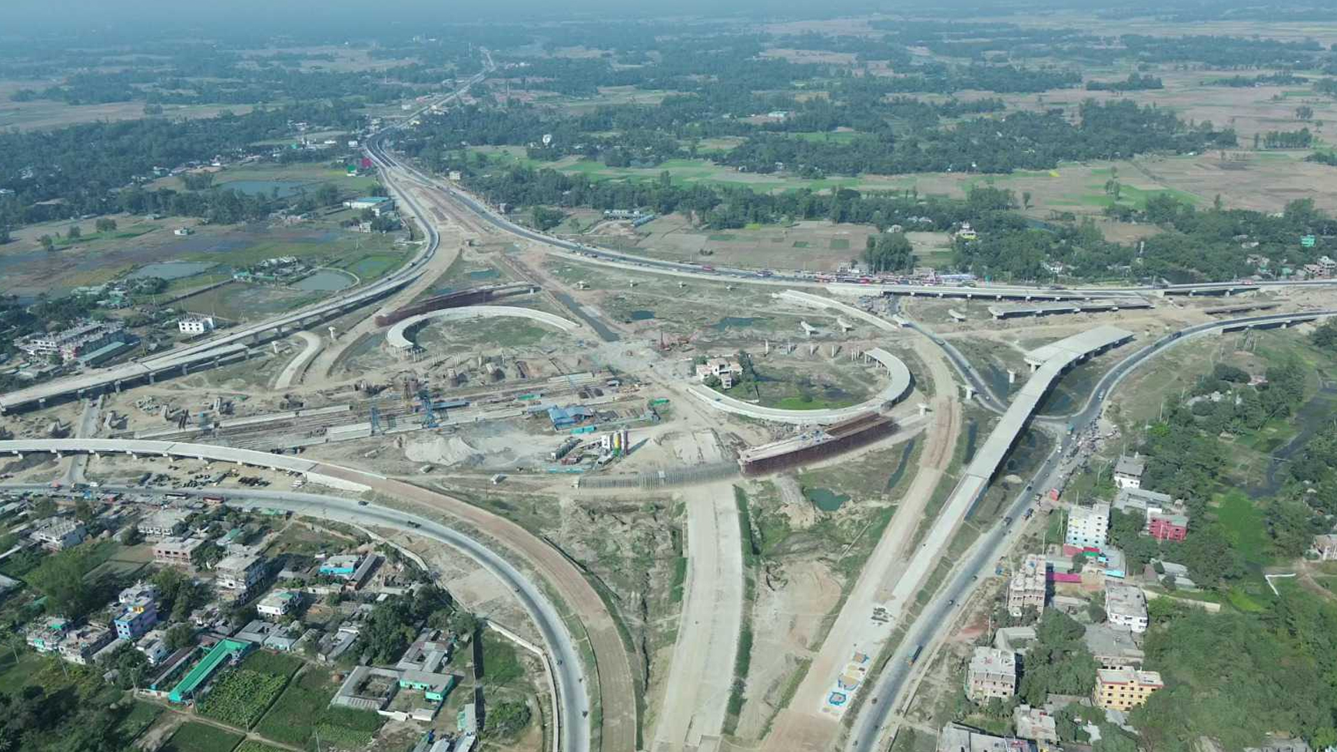 হাটিকুমরুল ইন্টারচেঞ্জের নির্মাণকাজ শেষ ডিসেম্বরে, চালু কবে?