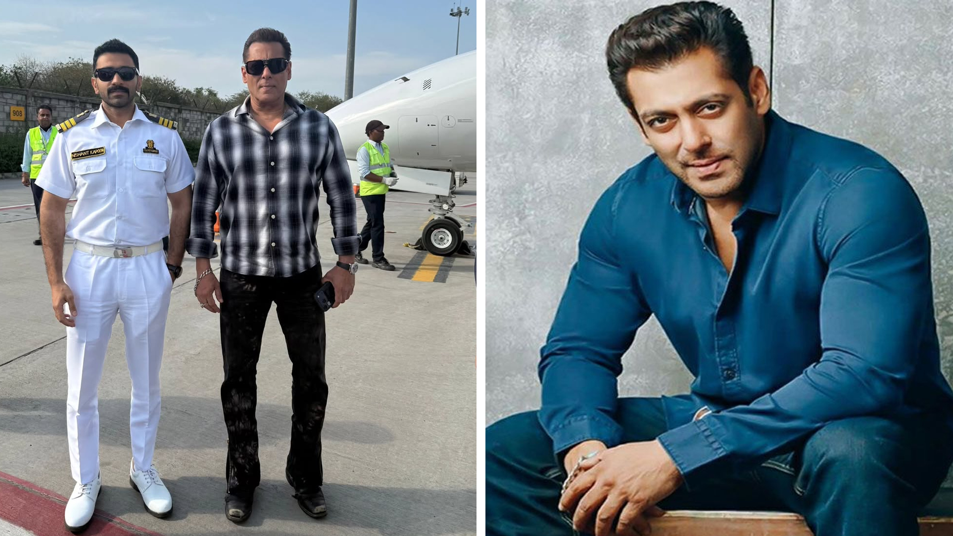 বিমানবন্দরে সালমান খানের ‘ছেঁড়া জুতা’র ফ্যাশন ভাইরাল!
