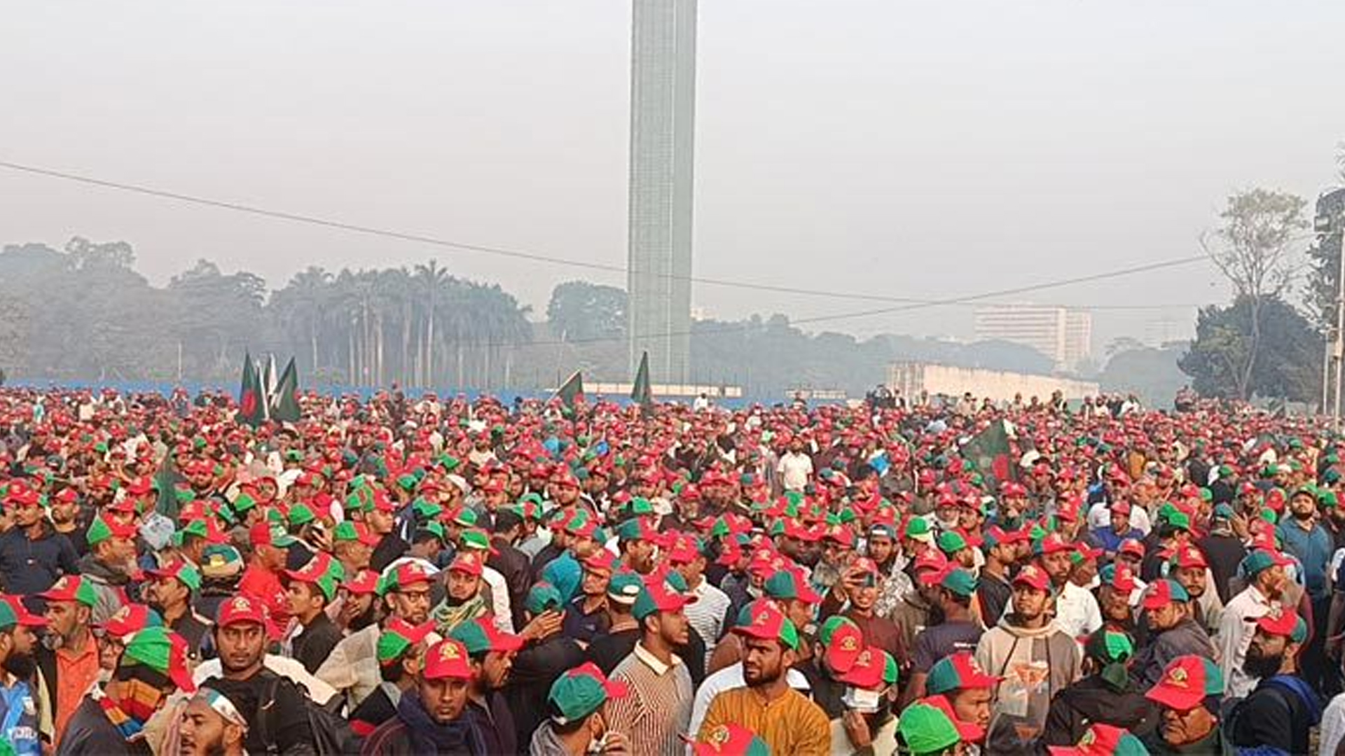 জামায়াতের যুব শাখার বিজয় ম্যারাথন