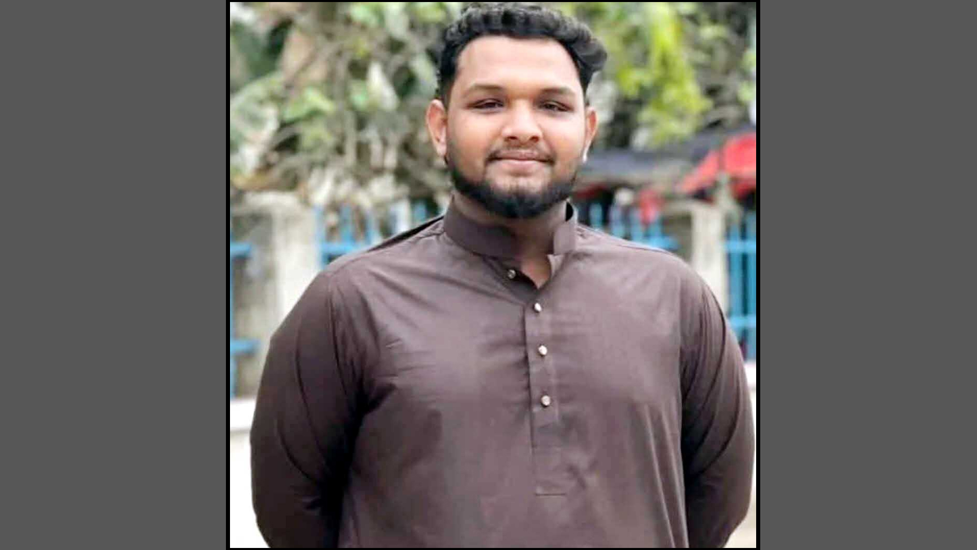 ব্রাহ্মণবাড়িয়ায় বাসার দেয়ালে চিরকুট লিখে প্রাণ দিলেন বৈষম্যবিরোধী নেতা