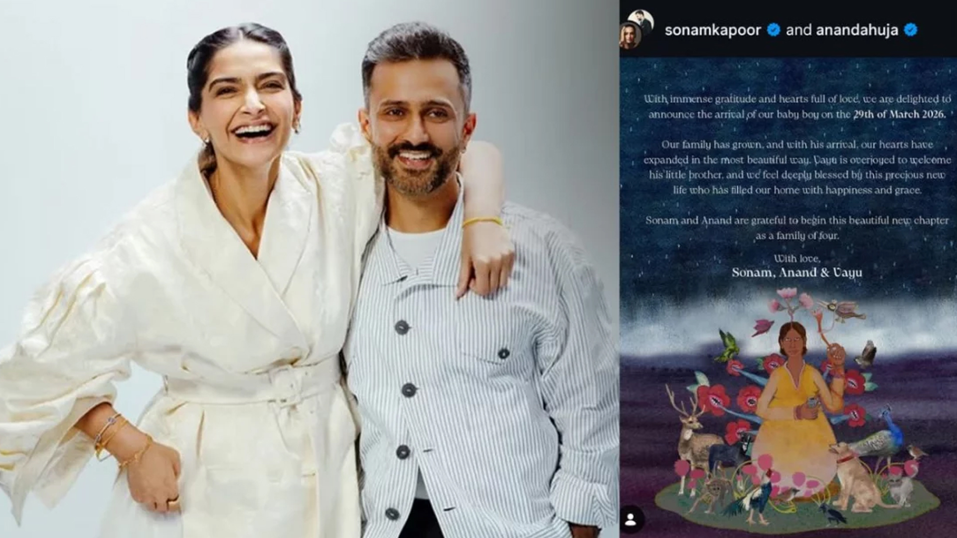 দ্বিতীয় সন্তানের মা হলেন সোনম কাপুর