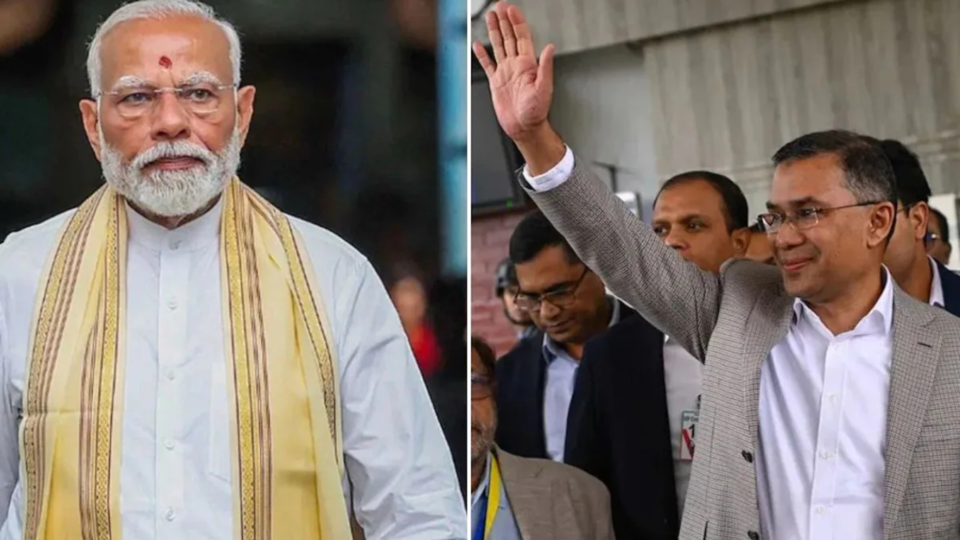 তারেক রহমানকে নরেন্দ্র মোদির অভিনন্দন: ভারত সফরের আমন্ত্রণ