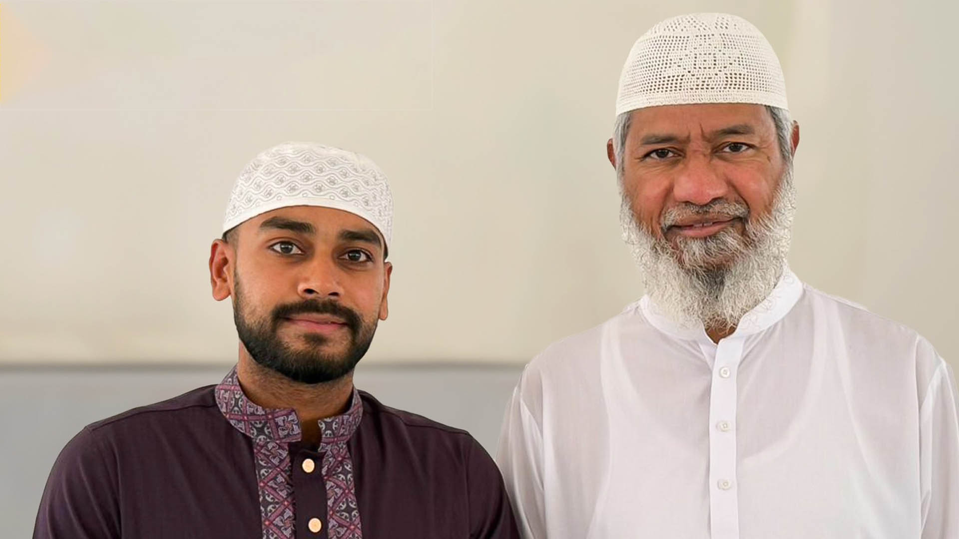 মিরাজের সঙ্গে ছবি শেয়ার করলেন জাকির নায়েক