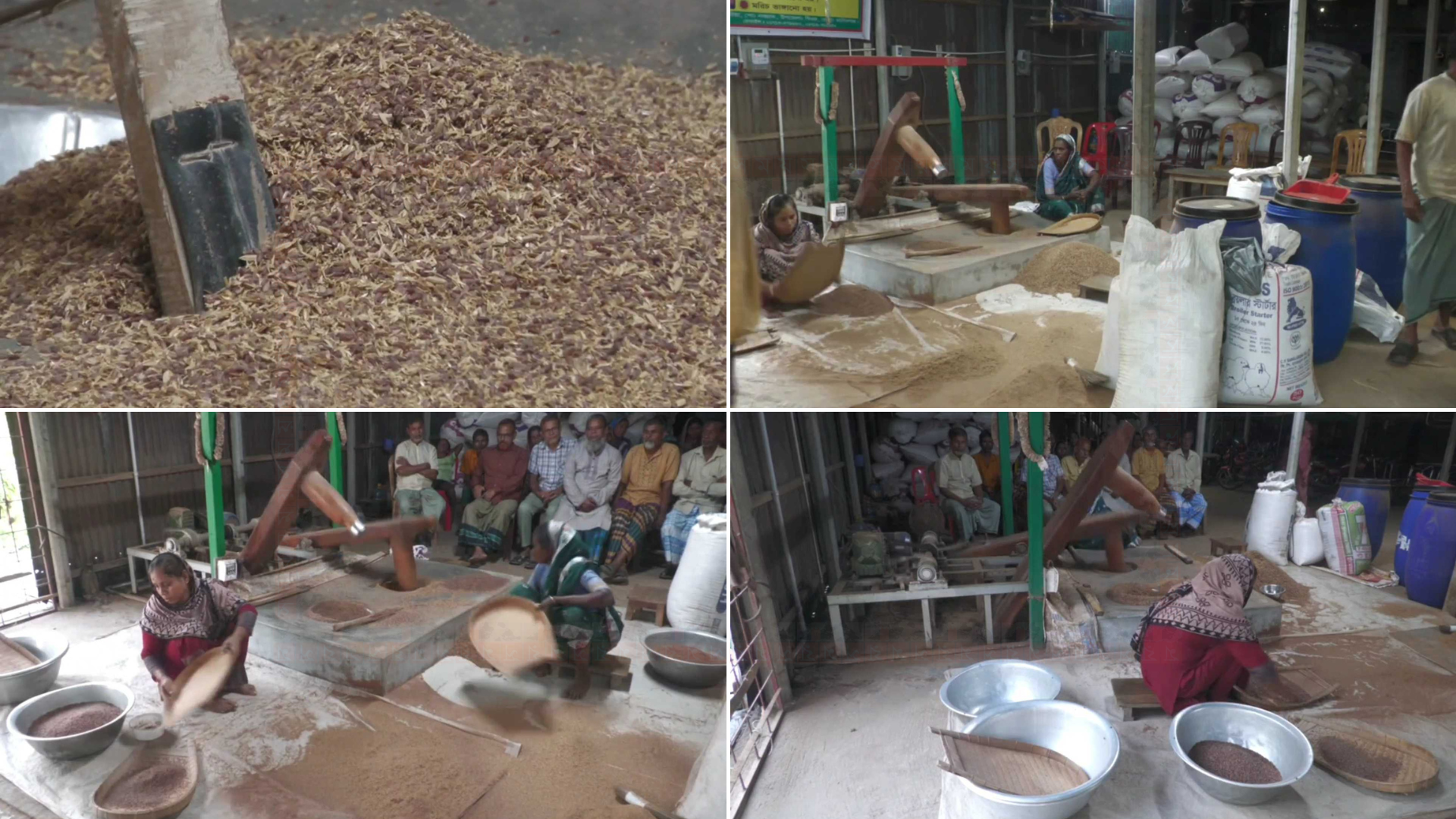 ঢেঁকি ছাঁটা লাল চাল খেয়ে সুস্থ হচ্ছেন রোগীরা!