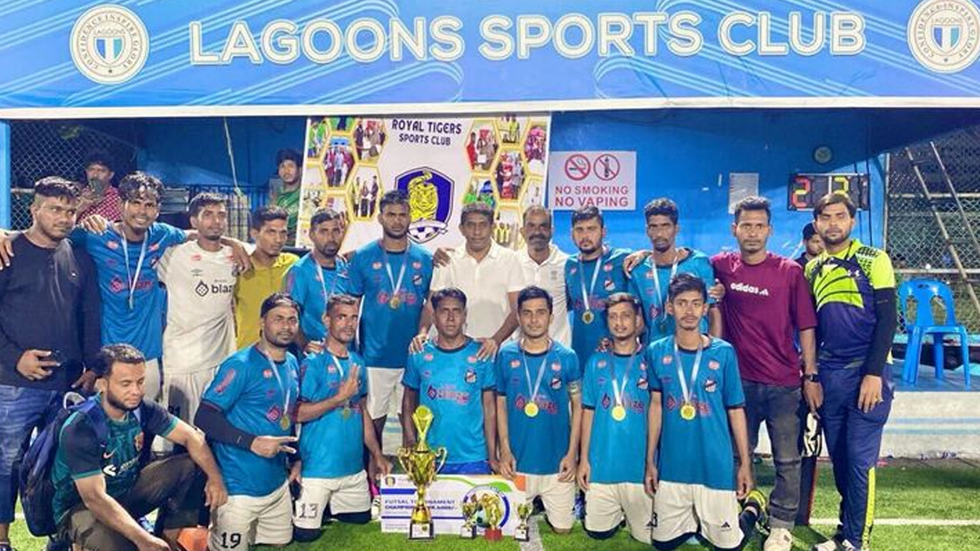 মালদ্বীপে ভারত ও শ্রীলঙ্কাকে হারিয়ে চ্যাম্পিয়ন প্রবাসী বাংলাদেশিরা