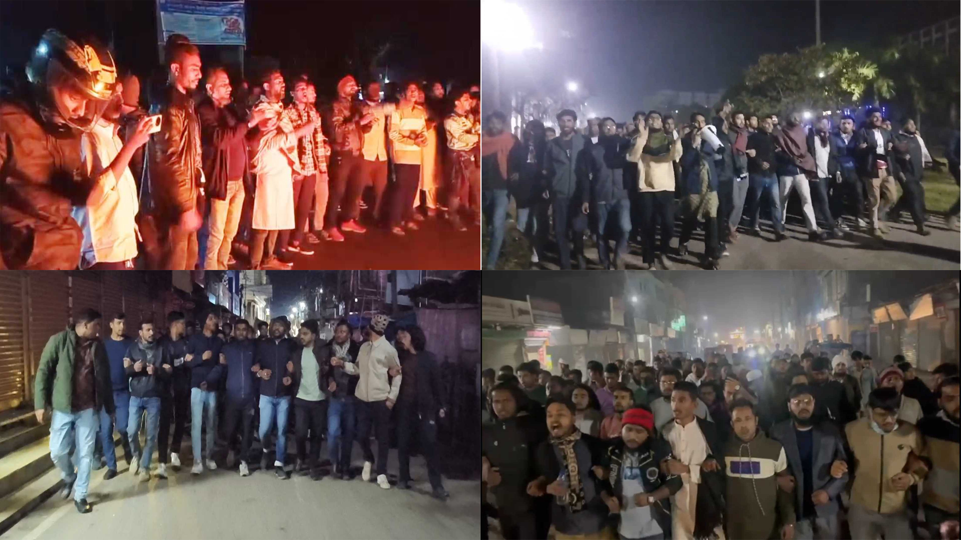 ওসমান হাদির মৃত্যু: সারা দেশে বিক্ষোভ, সড়ক অবরোধ