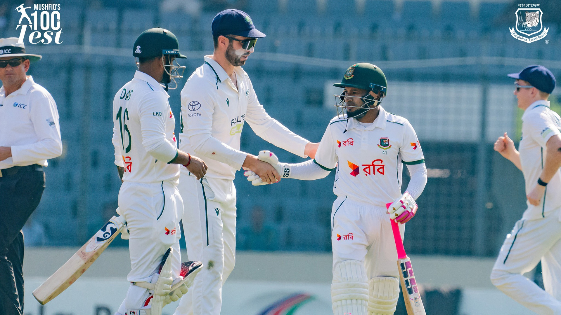 লিটনের শতকের পর লাঞ্চ বিরতিতে বাংলাদেশ