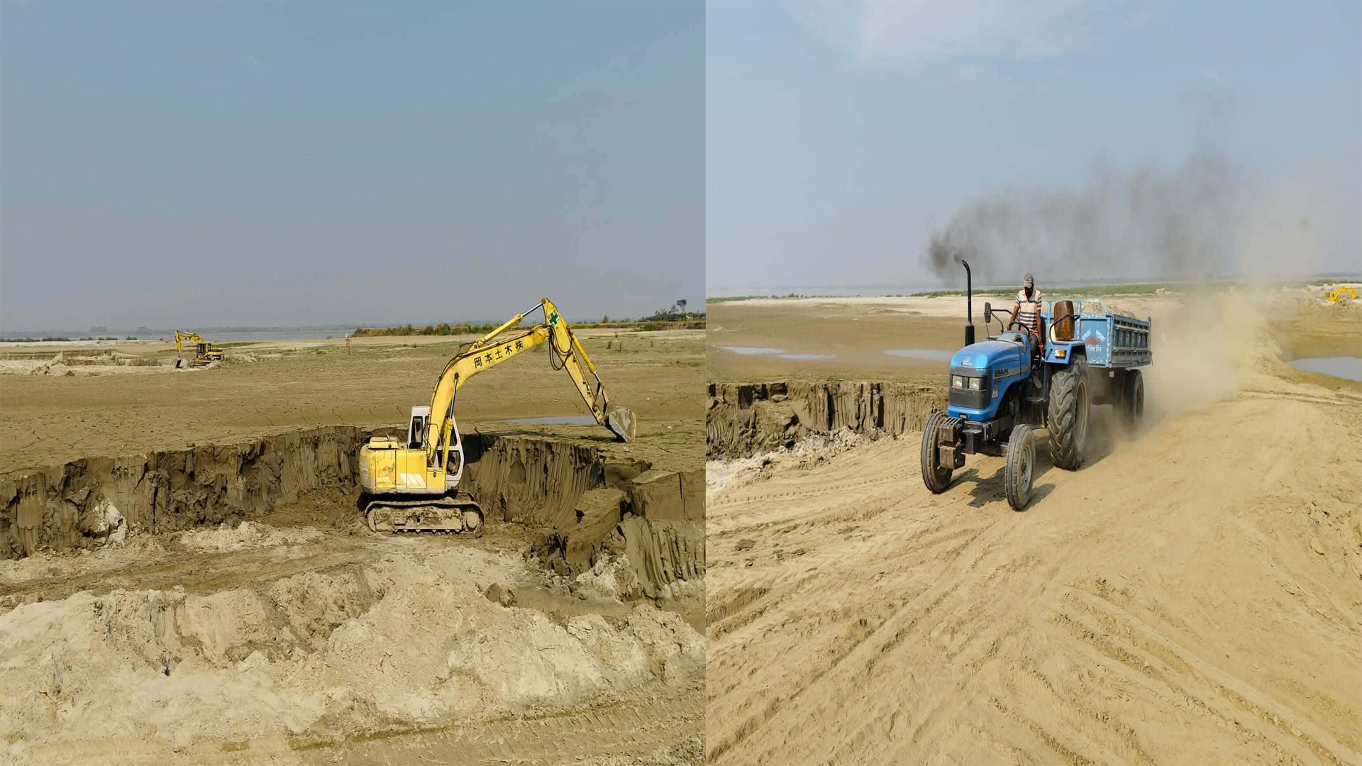 পদ্মার মাটি-বালু ভাটায় বিক্রি, হুমকিতে কৃষি