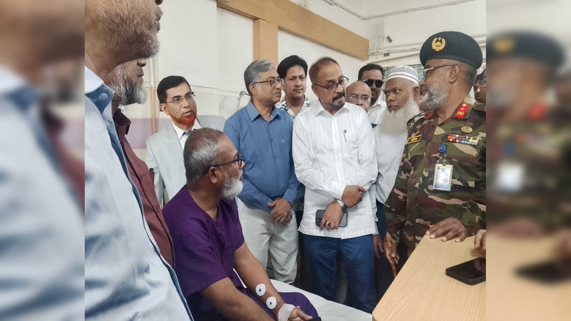 মমেক হাসপাতাল পরিদর্শনে এমপি ওয়াহাব, কাঙ্ক্ষিত স্বাস্থ্যসেবা নিশ্চিতের তাগিদ