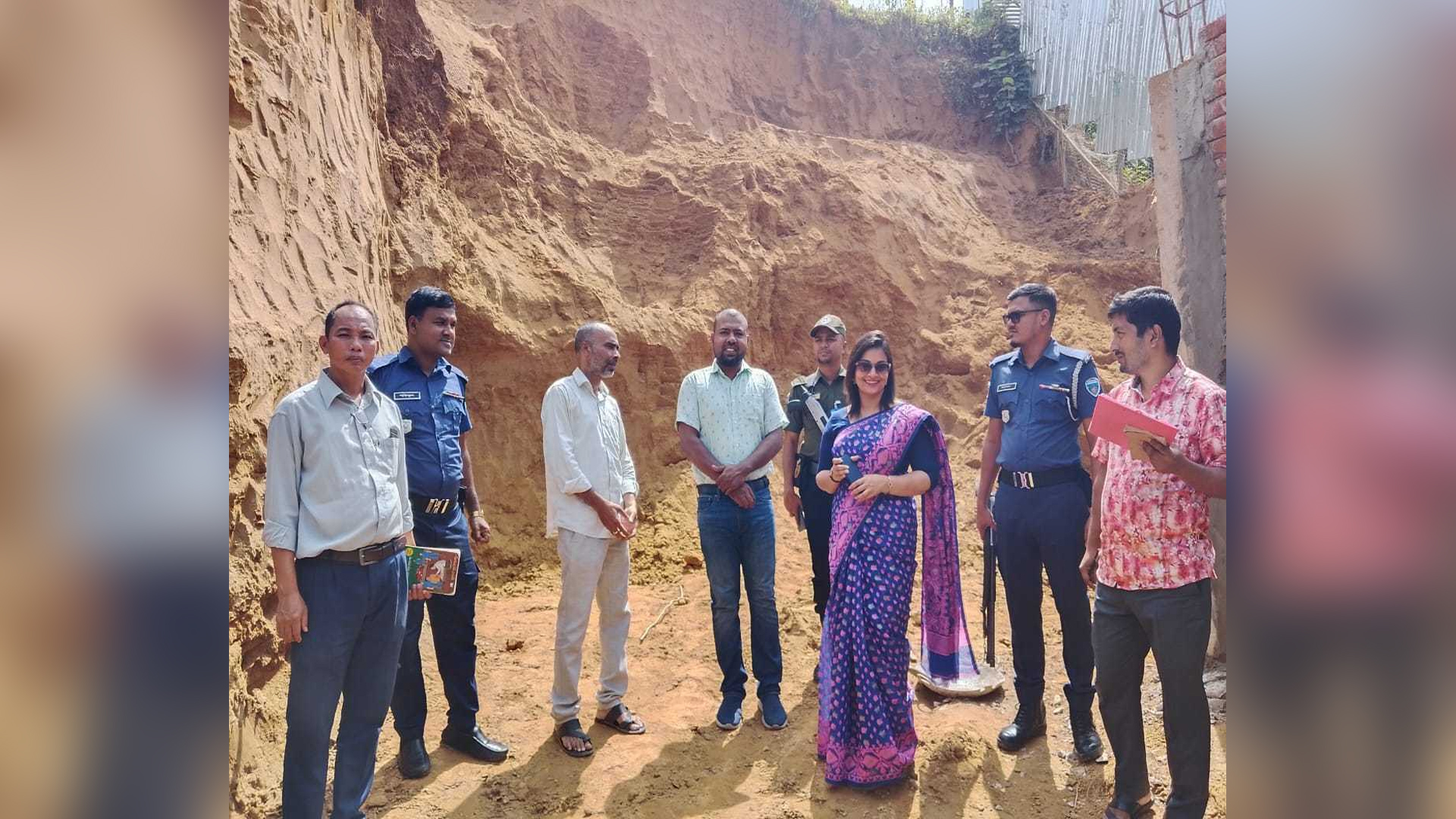 বান্দরবানে পাহাড় কাটার দায়ে ৫০ হাজার টাকা জরিমানা