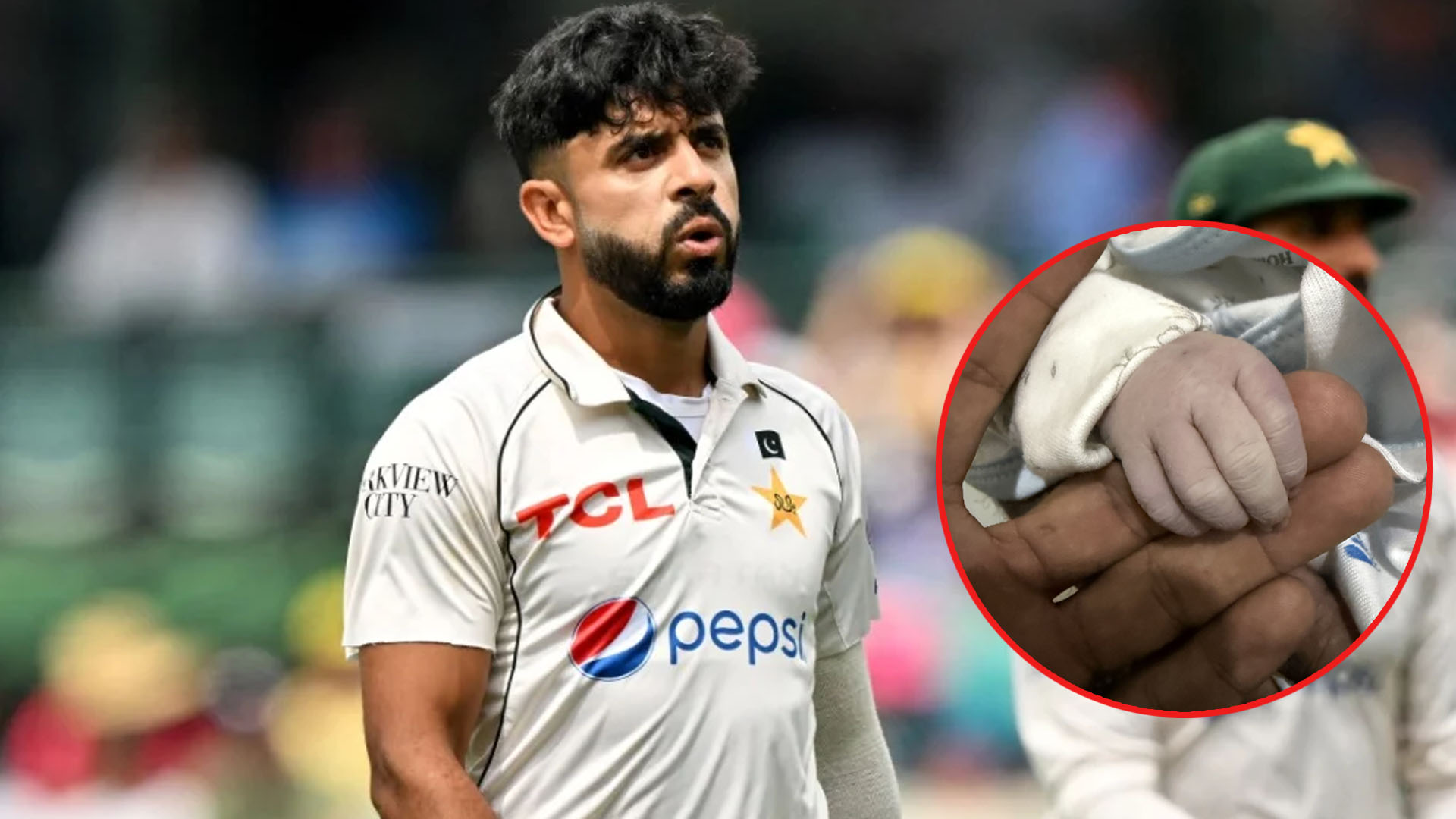 নবজাতক কন্যাকে হারিয়ে পাকিস্তানি ক্রিকেটারের আবেগঘন বার্তা