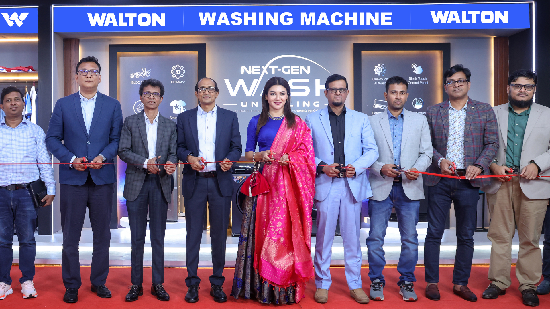 ওয়ালটনের প্রিমিয়াম ক্যাটাগরির নতুন ৪ মডেলের ওয়াশিং মেশিন উন্মোচন