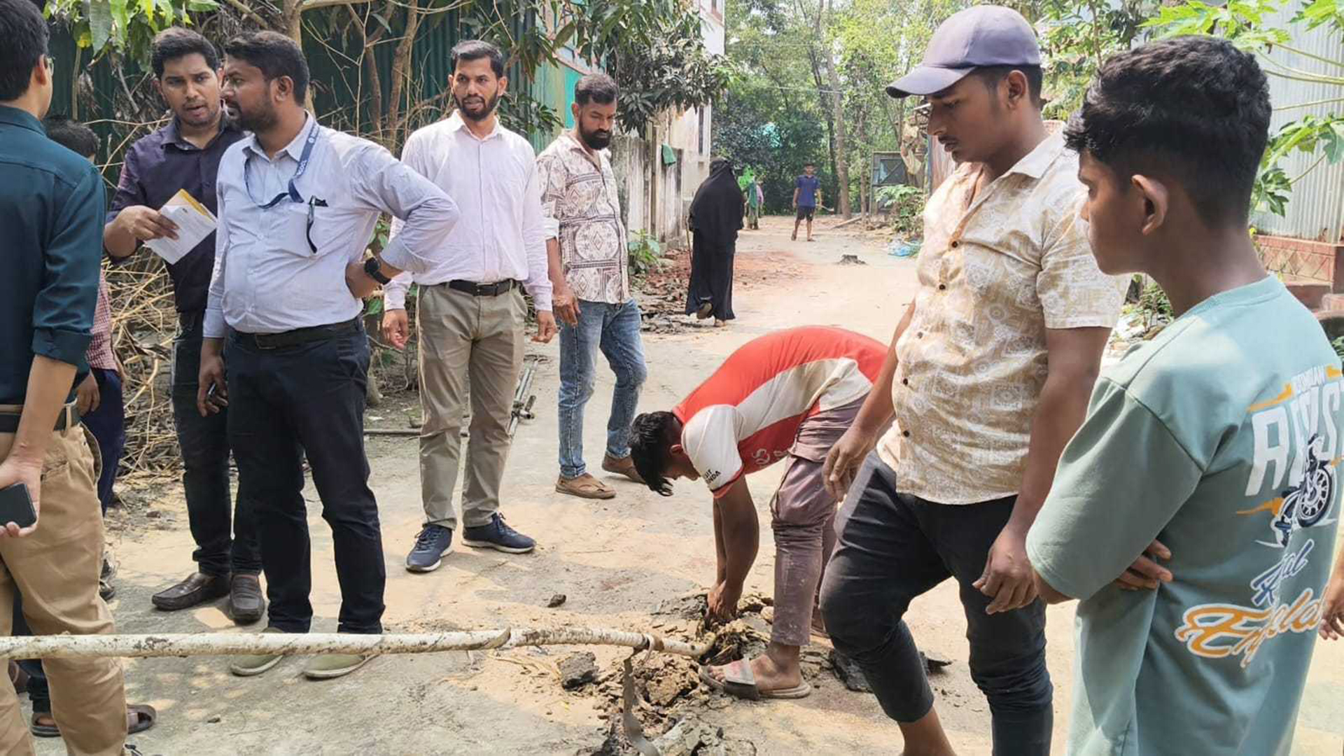 ব্রাহ্মণবাড়িয়ায় ৬০০ ফুট গ্যাস লাইন উচ্ছেদ, ৪৫টি অবৈধ সংযোগ বিচ্ছিন্ন