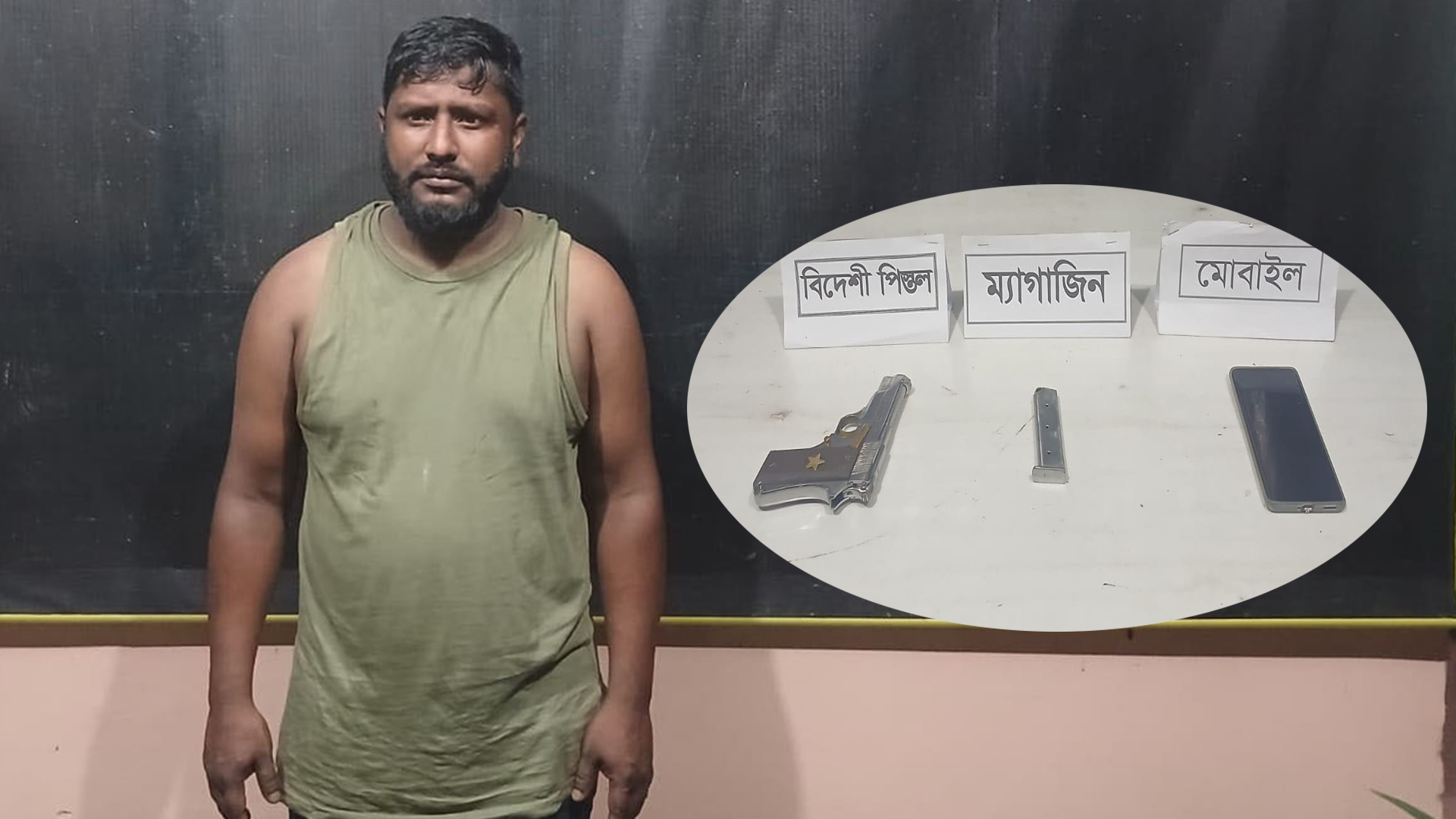 কুমিল্লায় আগ্নেয়াস্ত্রসহ যুবক গ্রেফতার