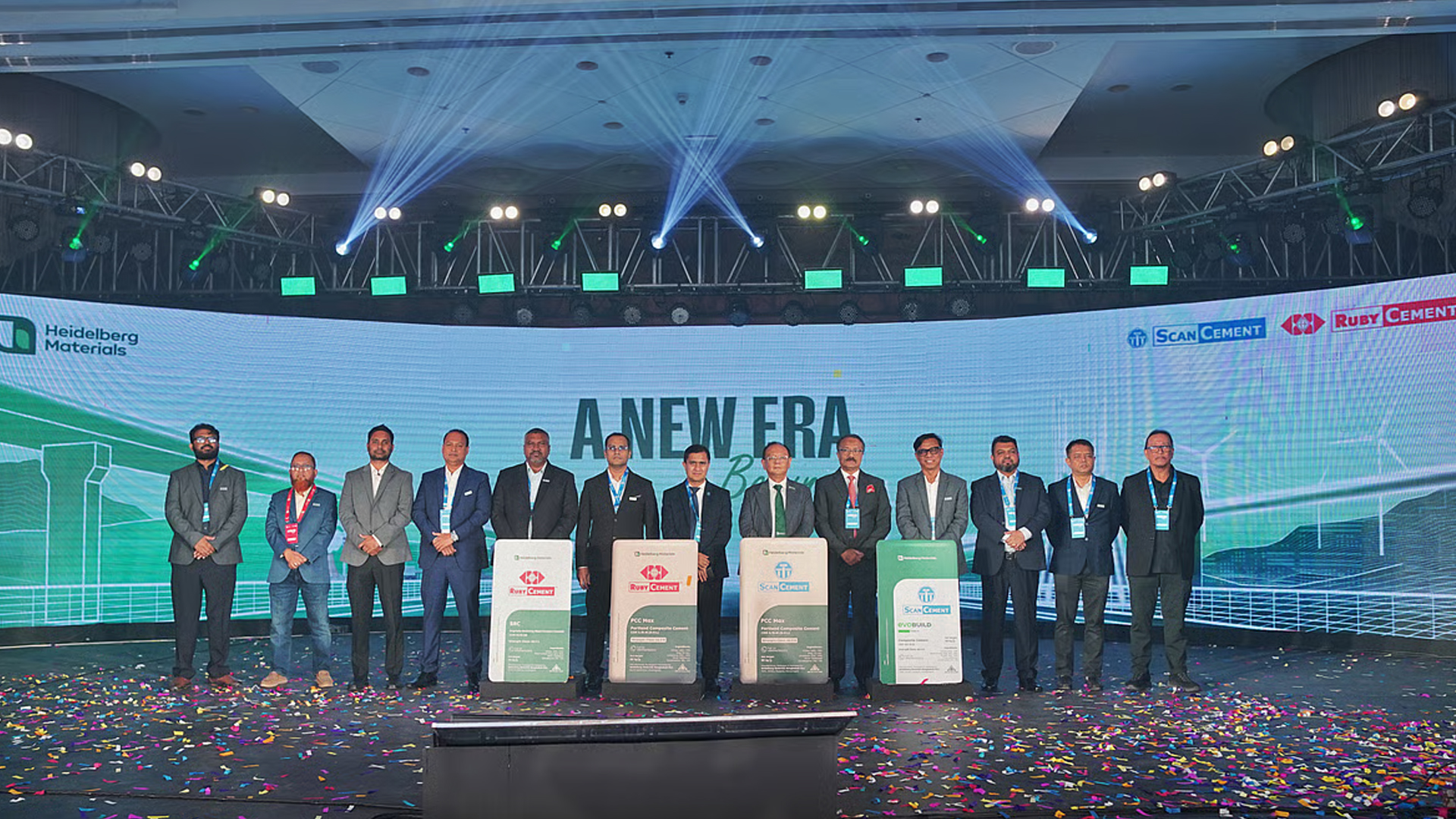 দেশের বাজারে হাইডেলবার্গ ম্যাটেরিয়ালসের চার ধরনের নতুন সিমেন্ট আসছে