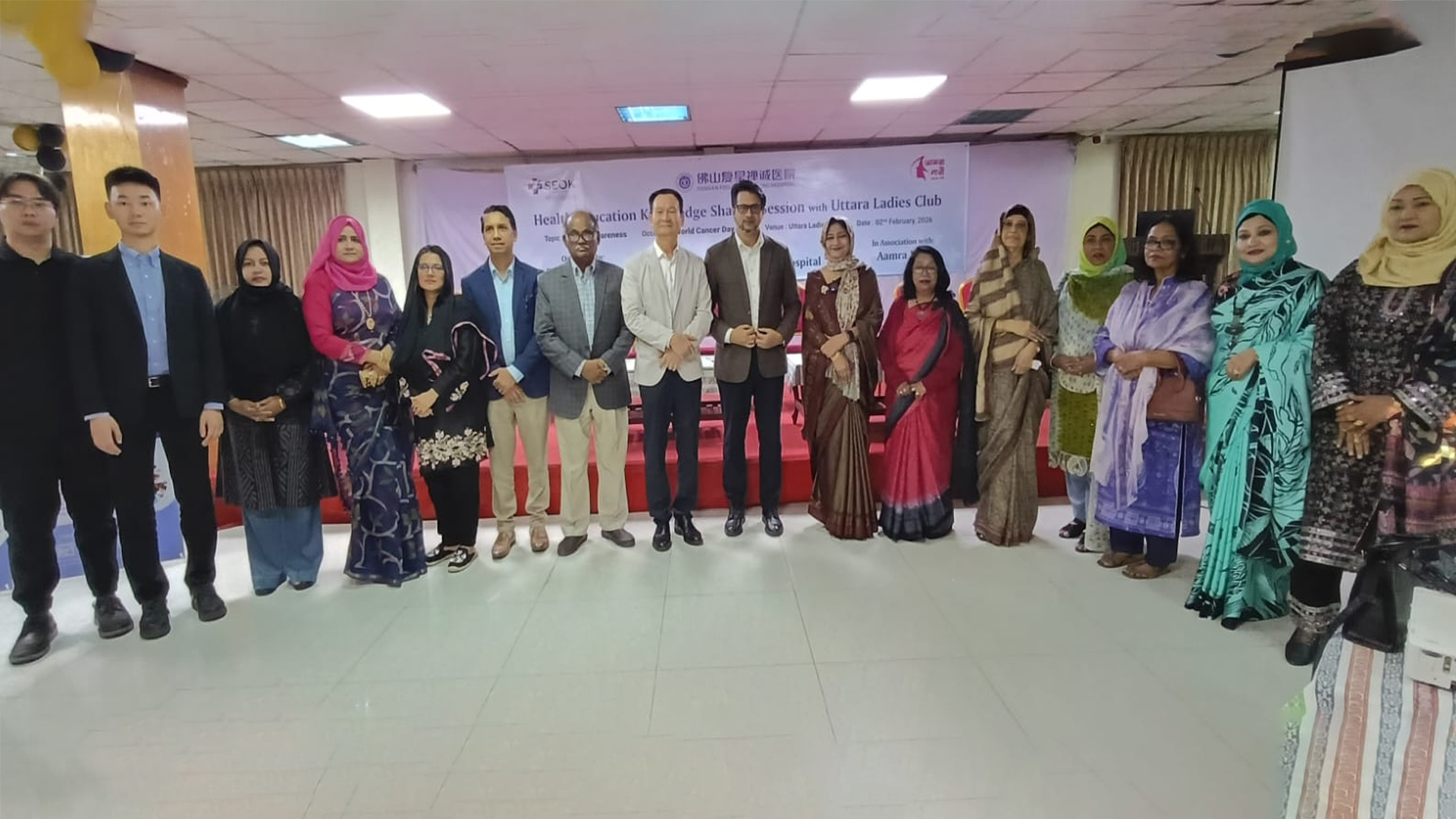 উত্তরা লেডিস ক্লাবে ক্যানসার সচেতনতা সেমিনার অনুষ্ঠিত