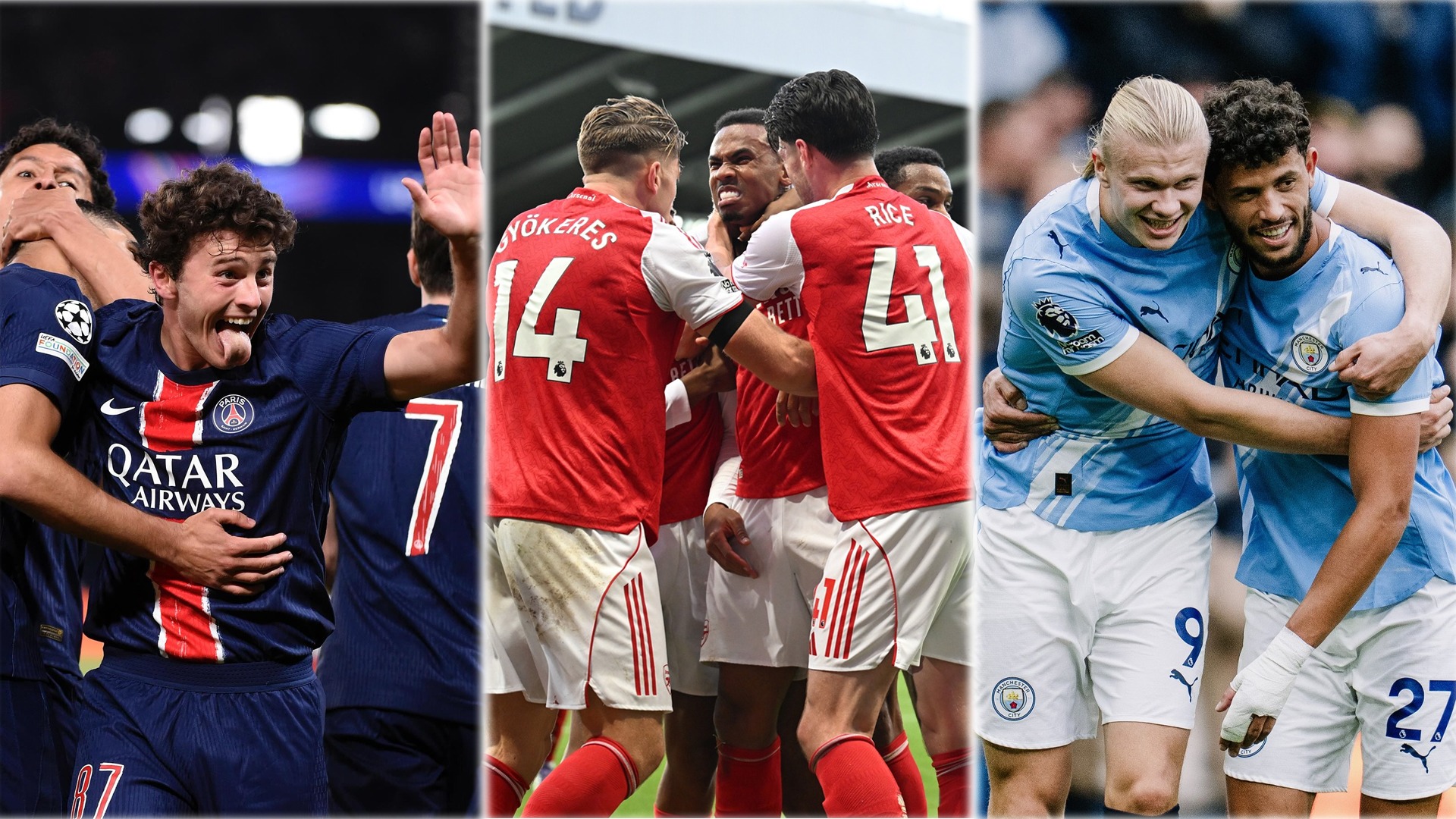 চ্যাম্পিয়ন্স লিগে একই সময়ে মাঠে নামছে পিএসজি, আর্সেনাল ও ম্যানসিটি