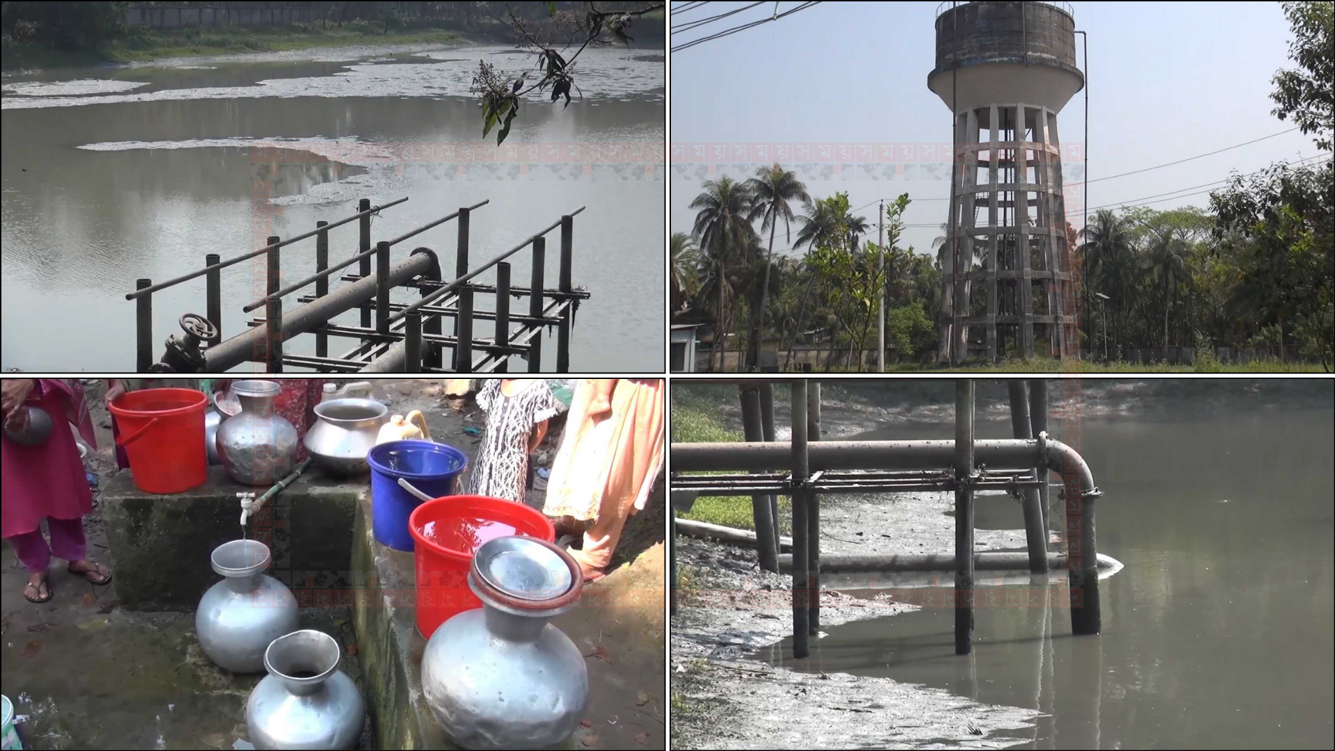 সুপেয় পানির অভাবে এলাকা ছাড়ছেন পিরোজপুর পৌরবাসী