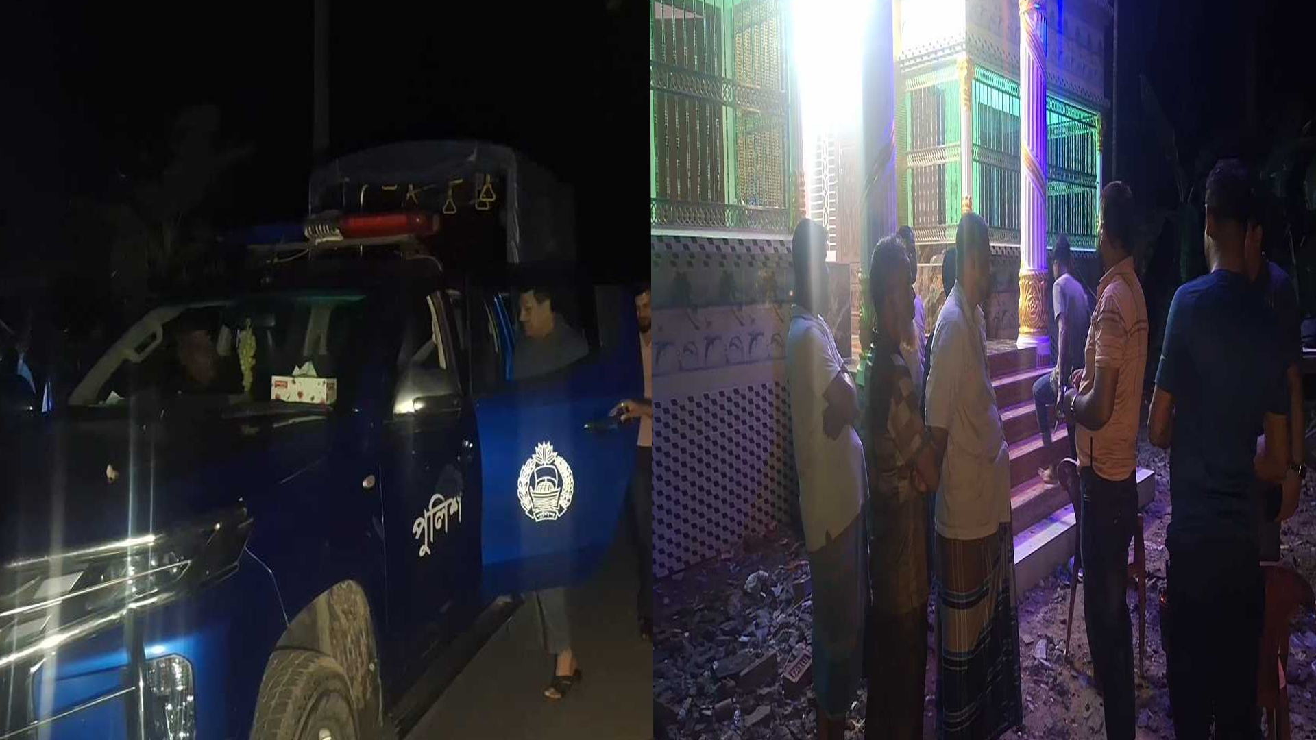 পুলিশ খোঁজ না নিলেও ব্যবসায়ীর বাড়িতে ককটেল মেরে কথা রাখলেন হুমকিদাতারা!