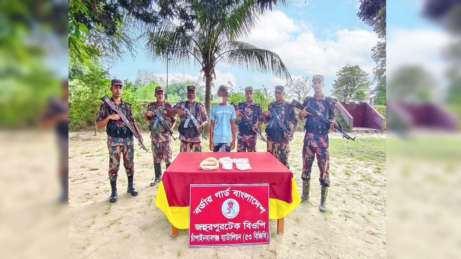 ভারত থেকে আনা বিস্ফোরকসহ আটক ১