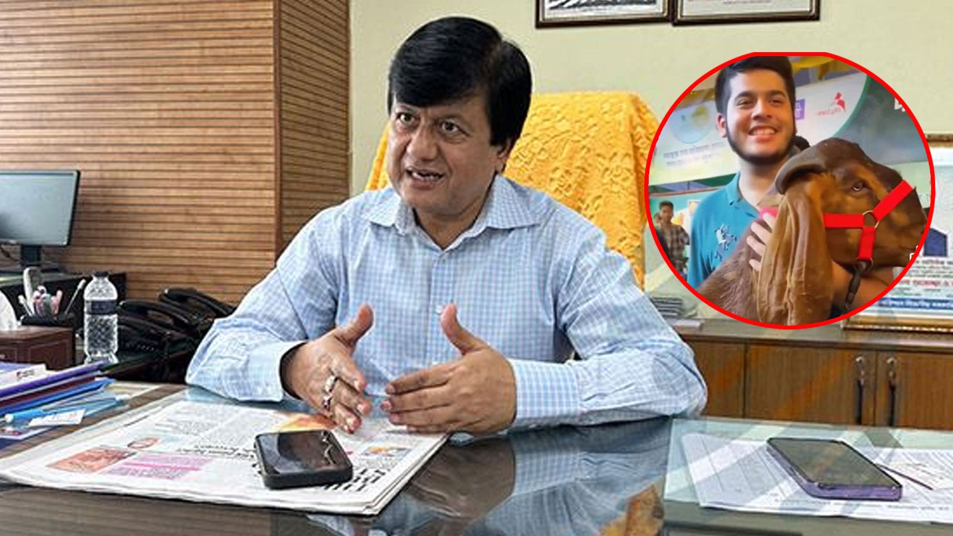 অর্থ মন্ত্রণালয়ে অফিস করেছেন ছাগলকাণ্ডে আলোচিত মতিউর রহমান। ফাইল ছবি