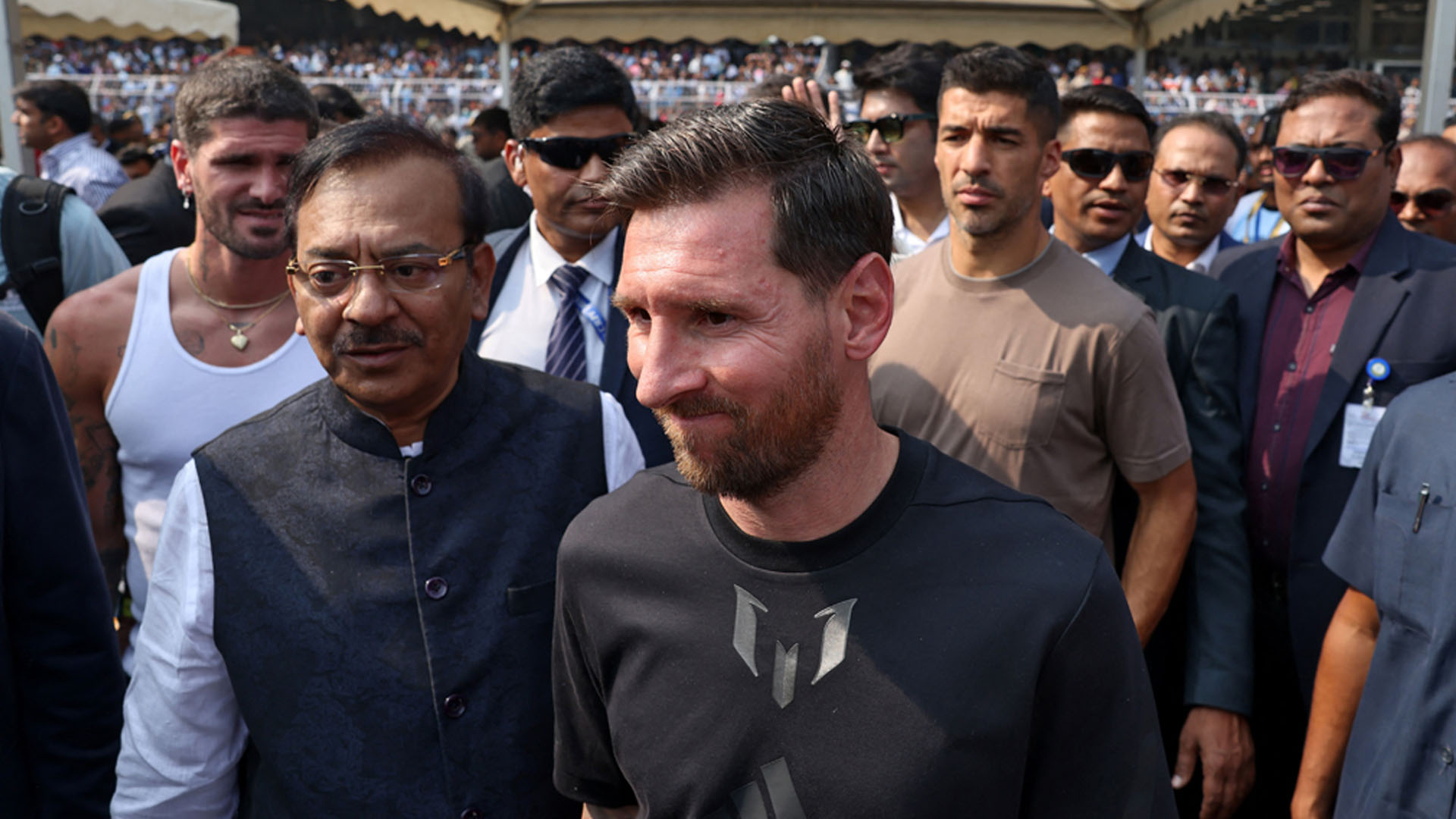 মেসির জন্য মুম্বাইয়ে বিশ্বকাপ পর্যায়ের নিরাপত্তা ব্যবস্থা