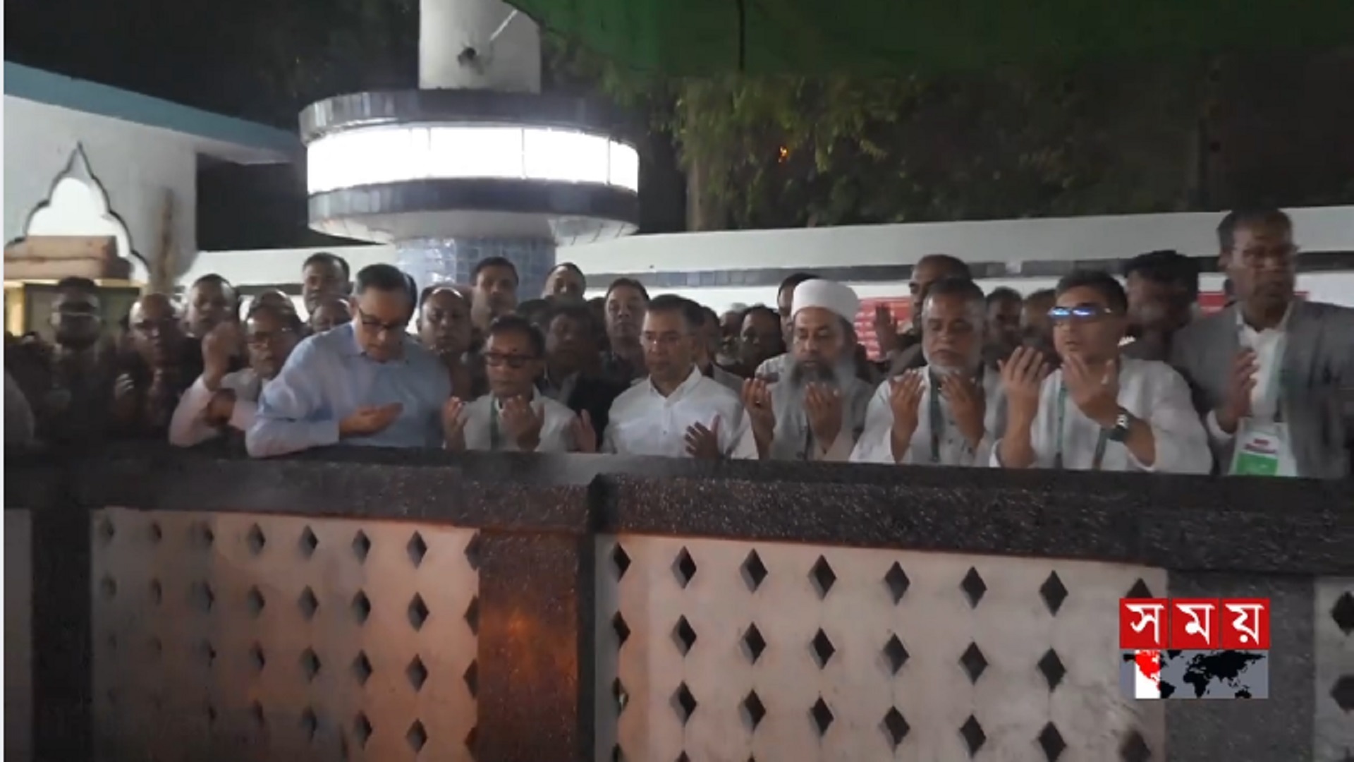 Tarique Rahman visits Sylhet shrine to launch BNP election drive