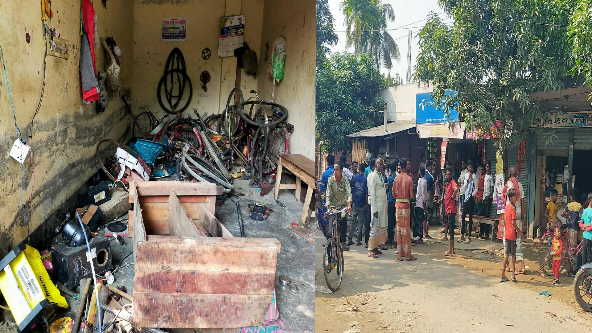 প্রেমিকার গলায় ফাঁস, প্রেমিকের দোকান ভাঙচুর!