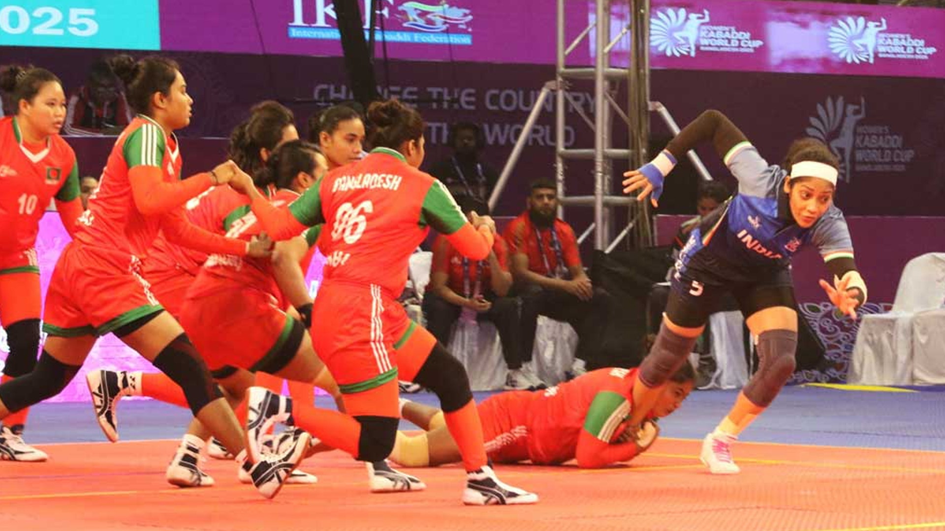 টানা দুই জয়ের পর ভারতের কাছে হারলো বাংলাদেশ