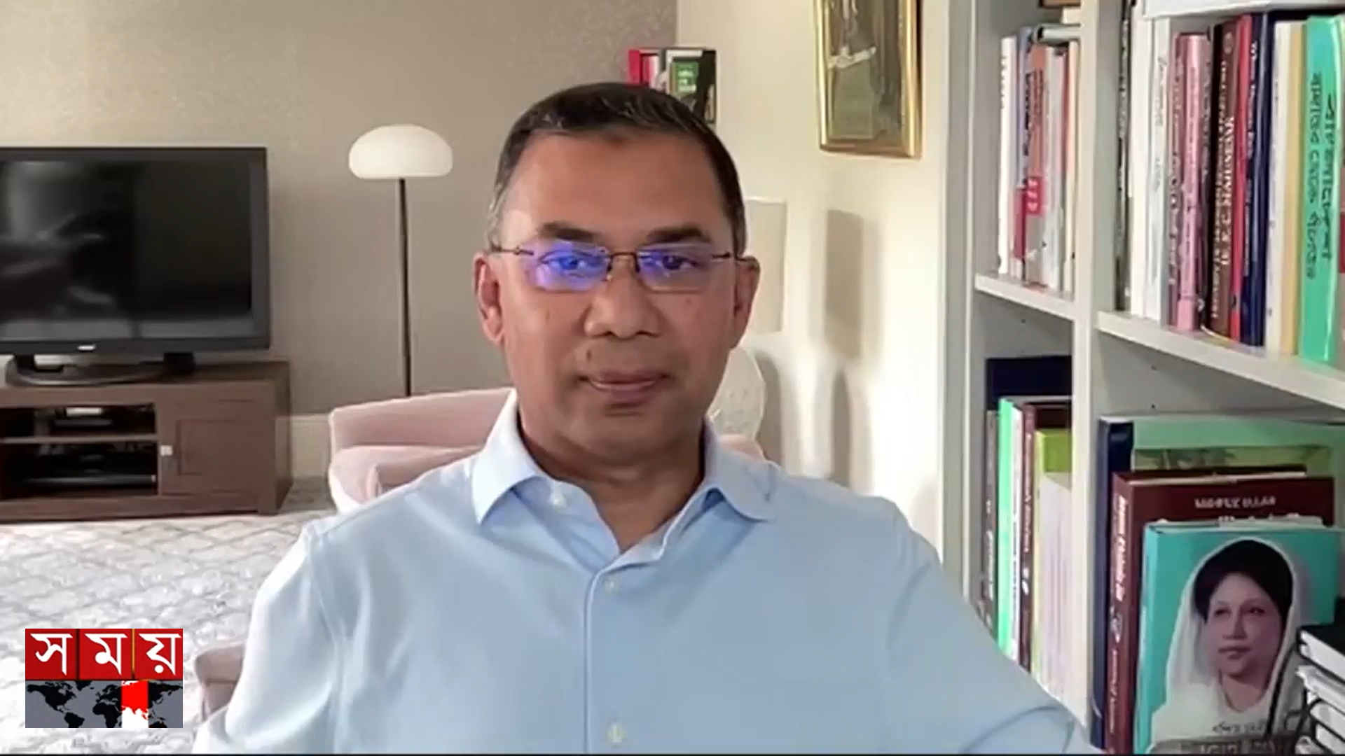 জনগণের রাজনৈতিক অধিকার প্রতিষ্ঠার একমাত্র পথ নির্বাচন: তারেক রহমান