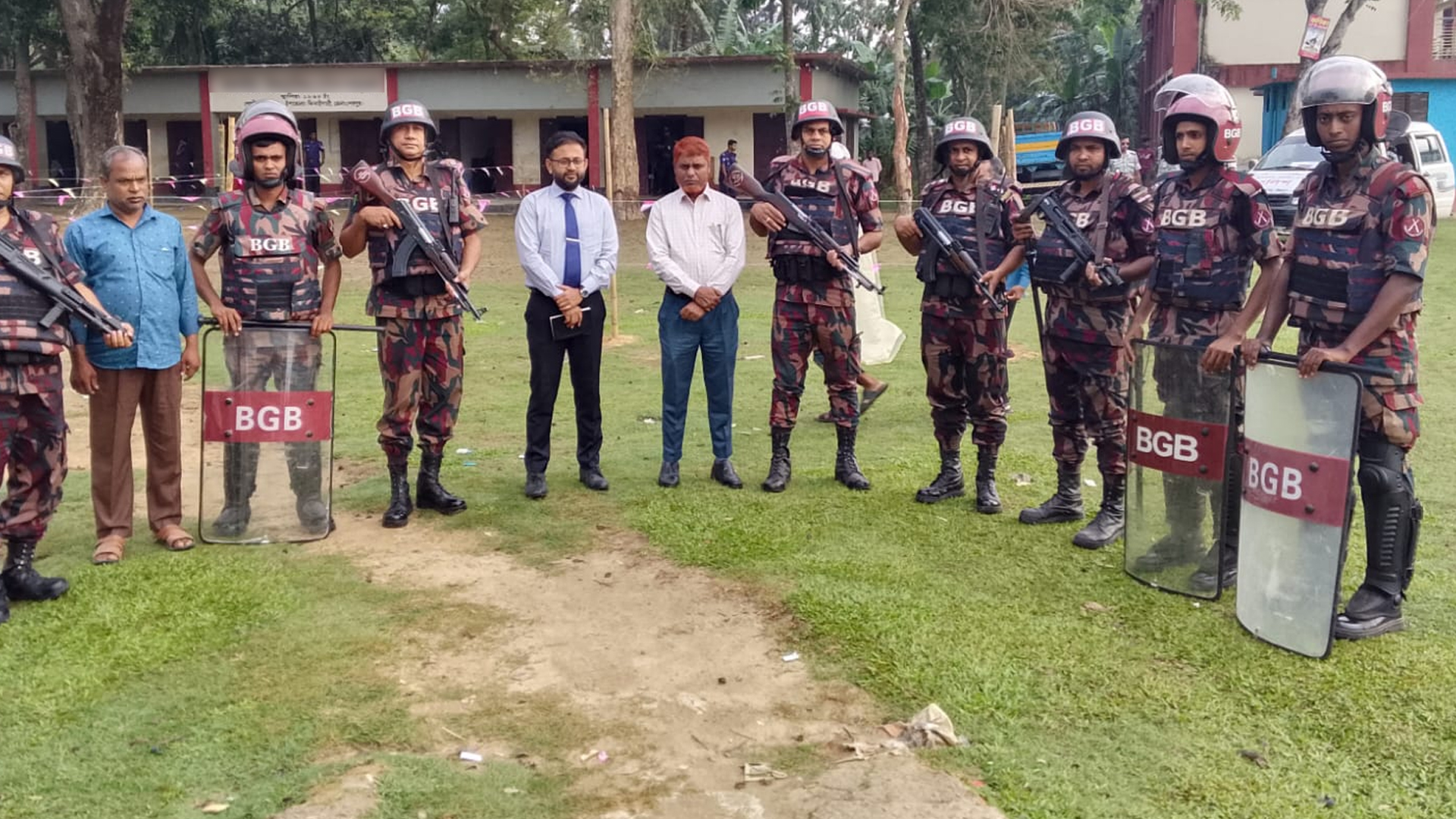 শেরপুর-৩ আসনের নির্বাচন: আইনশৃঙ্খলা রক্ষায় ১৬ প্লাটুন বিজিবি মোতায়েন