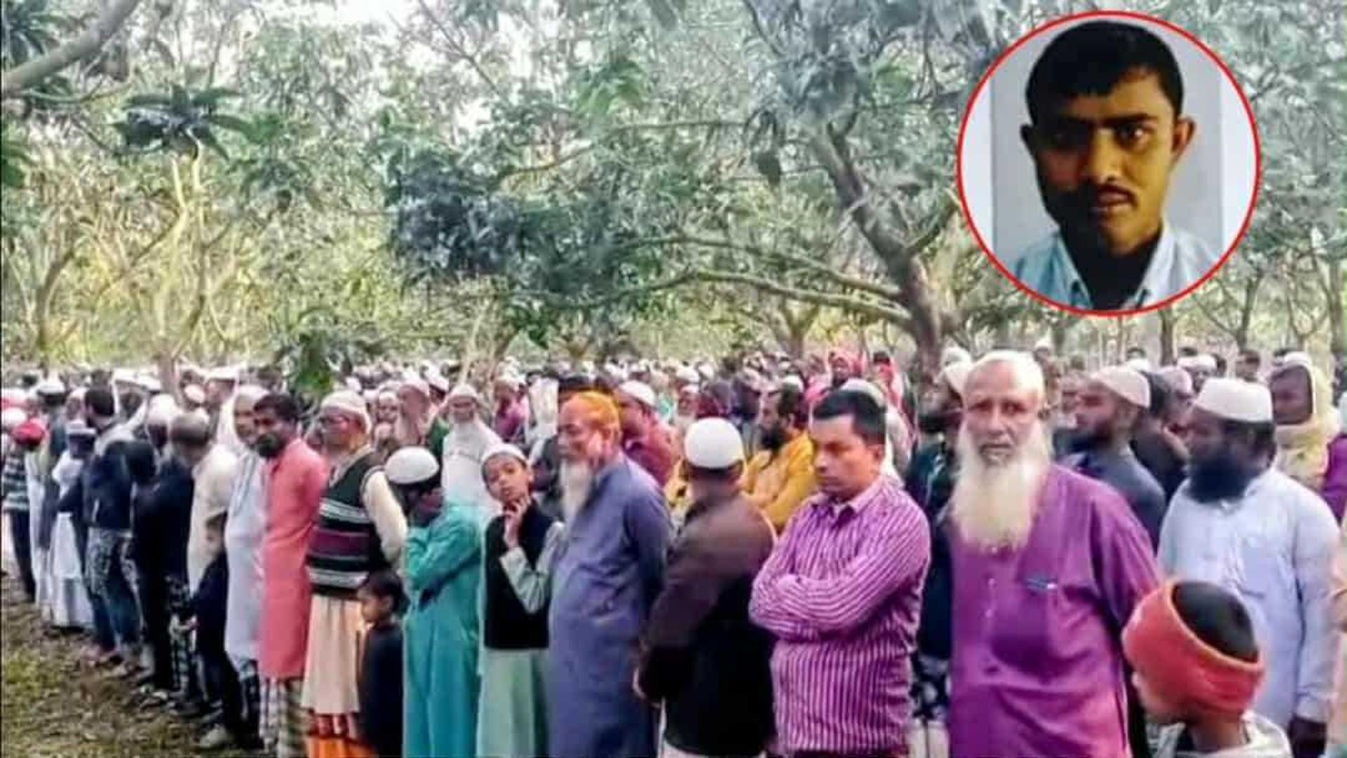 মরদেহ ২৬ টুকরো: নিজ বাড়িতে আশরাফুলের দাফন