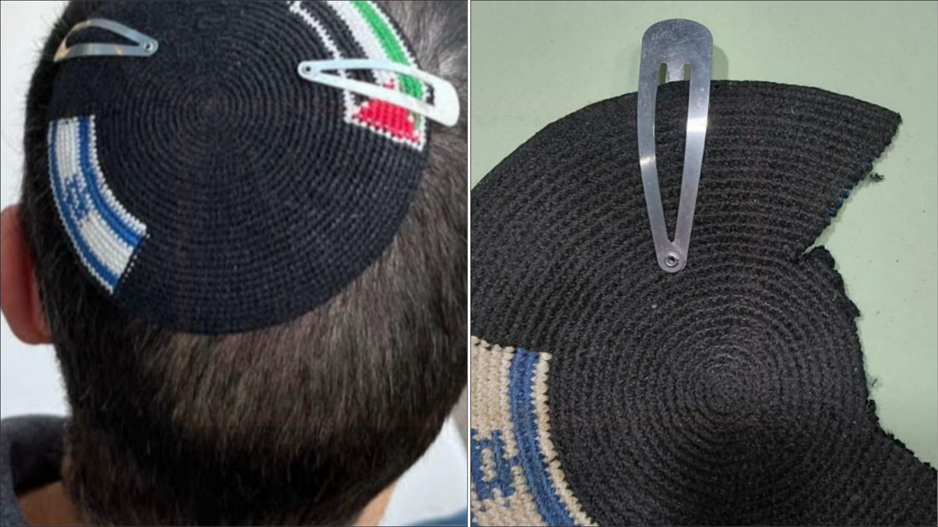 ২০ বছর ধরে পরেন ইসরাইলি ও ফিলিস্তিনি পতাকার টুপি, কেটে দিলো পুলিশ