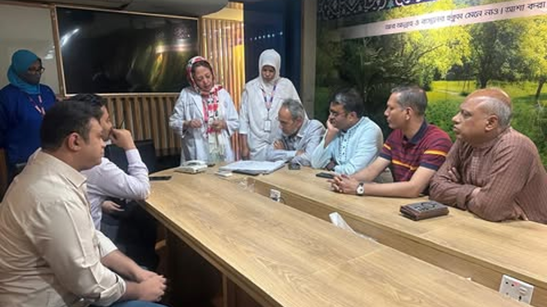 আদ-দ্বীন হাসপাতাল পরিদর্শন করলেন বিএনপির স্বাস্থ্য বিষয়ক সম্পাদক