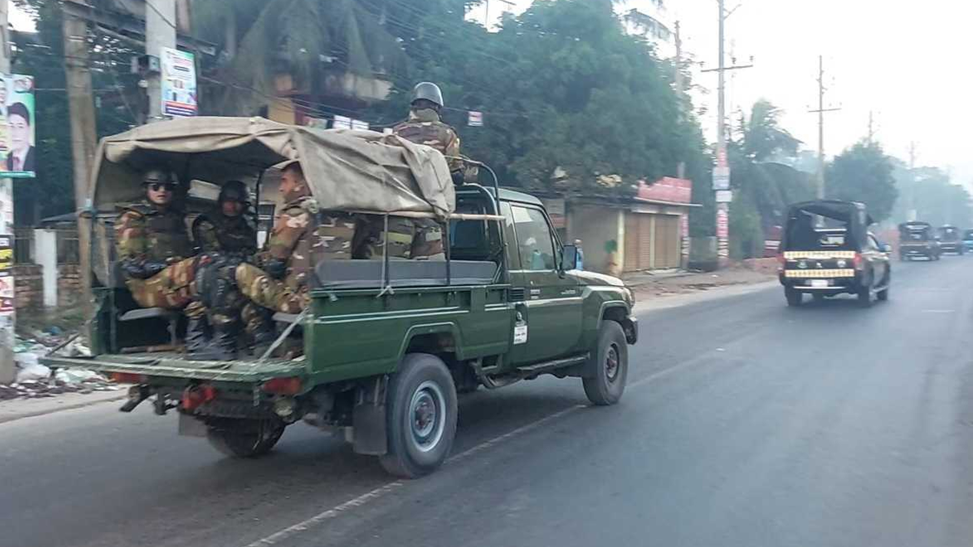 মানবতাবিরোধী অপরাধের মামলায় শেখ হাসিনার রায় ঘিরে মাদারীপুরে নিরাপত্তা জোরদার