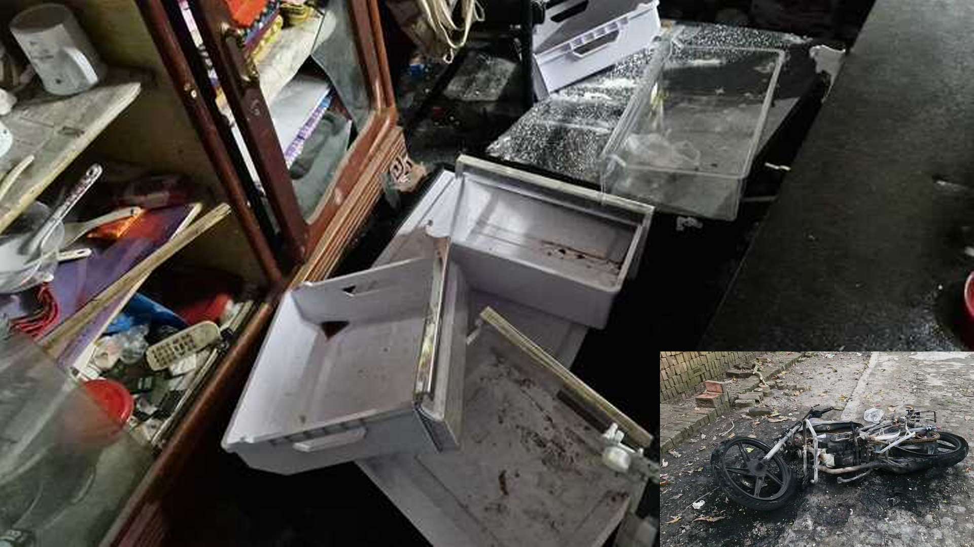 চাঁপাইনবাবগঞ্জে বসতবাড়িতে হাতবোমার বিস্ফোরণ ঘটিয়ে হামলা, আহত ২