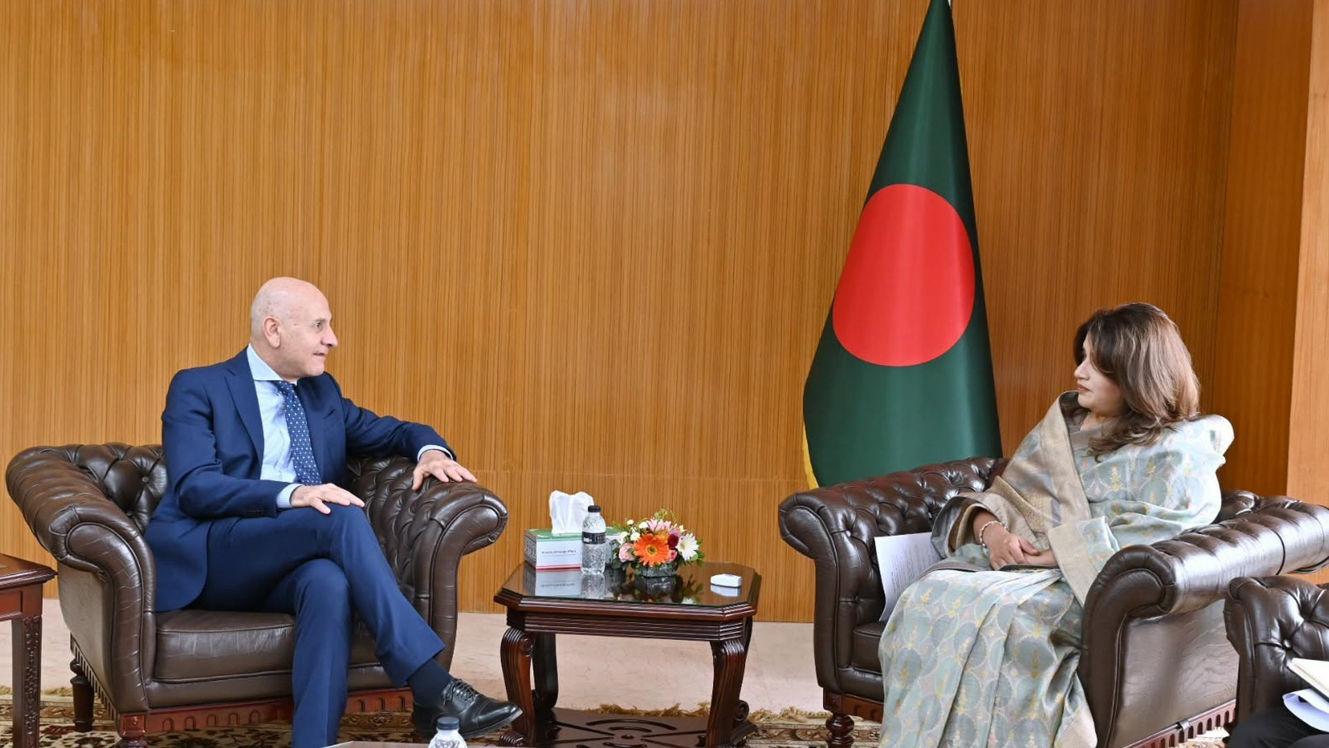 বাংলাদেশ ও ইতালি অংশীদারিত্ব ও সহযোগিতা জোরদারে অঙ্গীকার নবায়ন